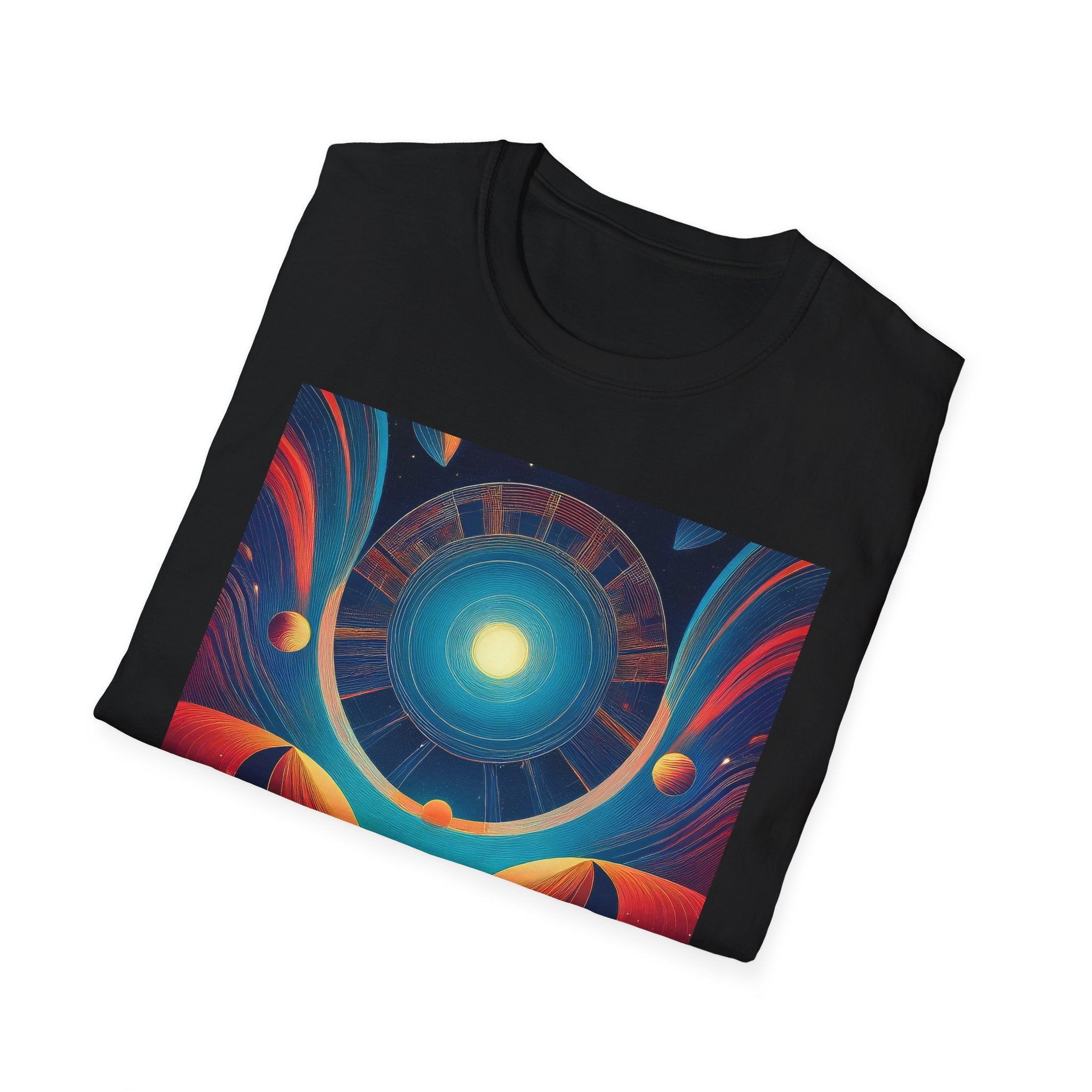 Psychedelic Cosmic Sunset T-Shirt