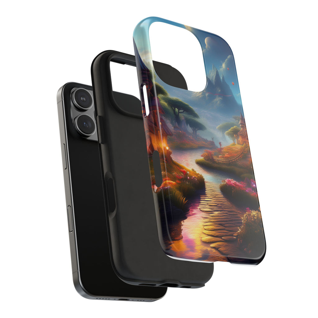 Tough Phone Case — Enchanted Pathway Fantasy Landscape