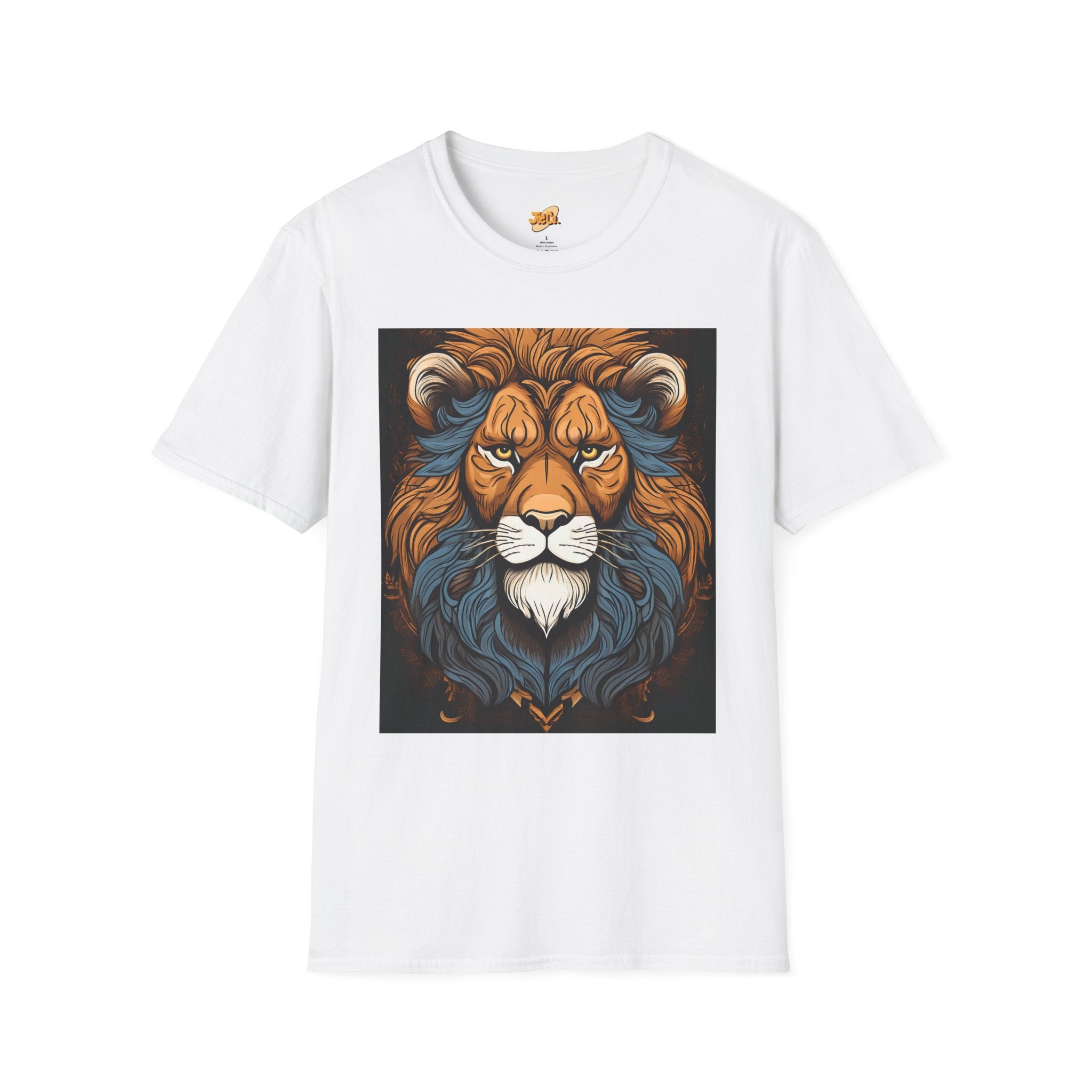 Majestic Lion Graphic T-Shirt — Bold Vintage Mane Artwork