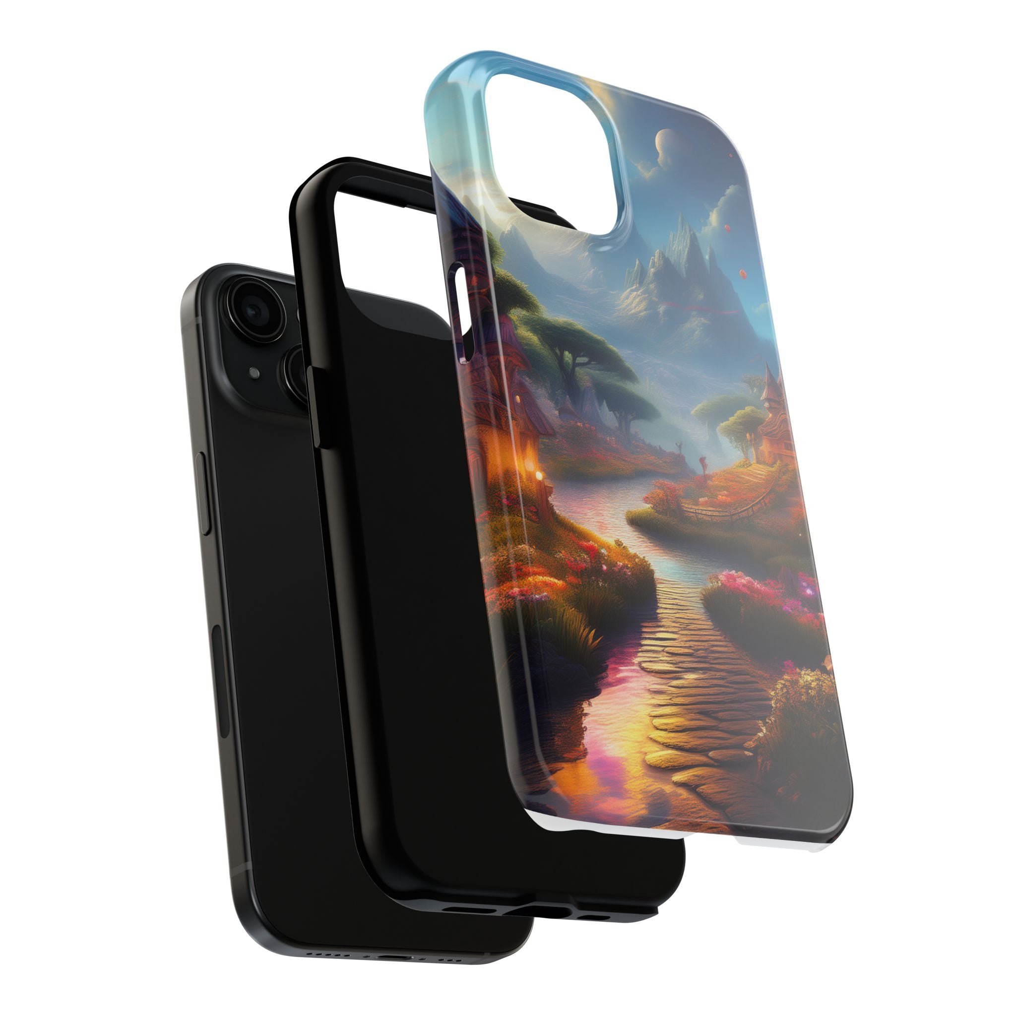 Tough Phone Case — Enchanted Pathway Fantasy Landscape