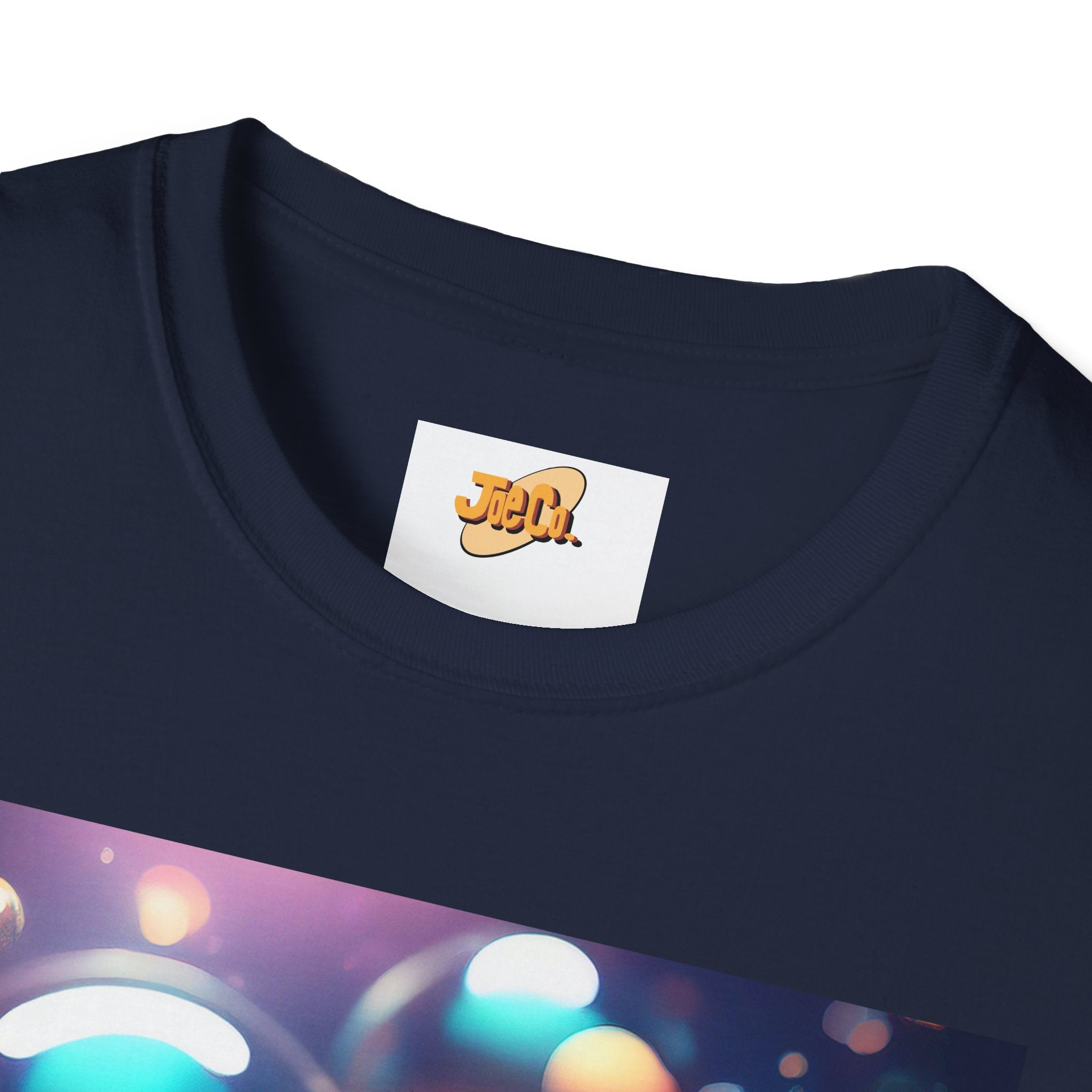 Bubble Galaxy T-Shirt — Colorful 3D Bubble Art Tee