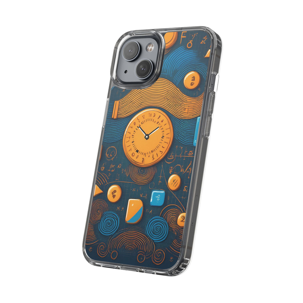 Clear Case — Abstract Clockwork Design Phone Case