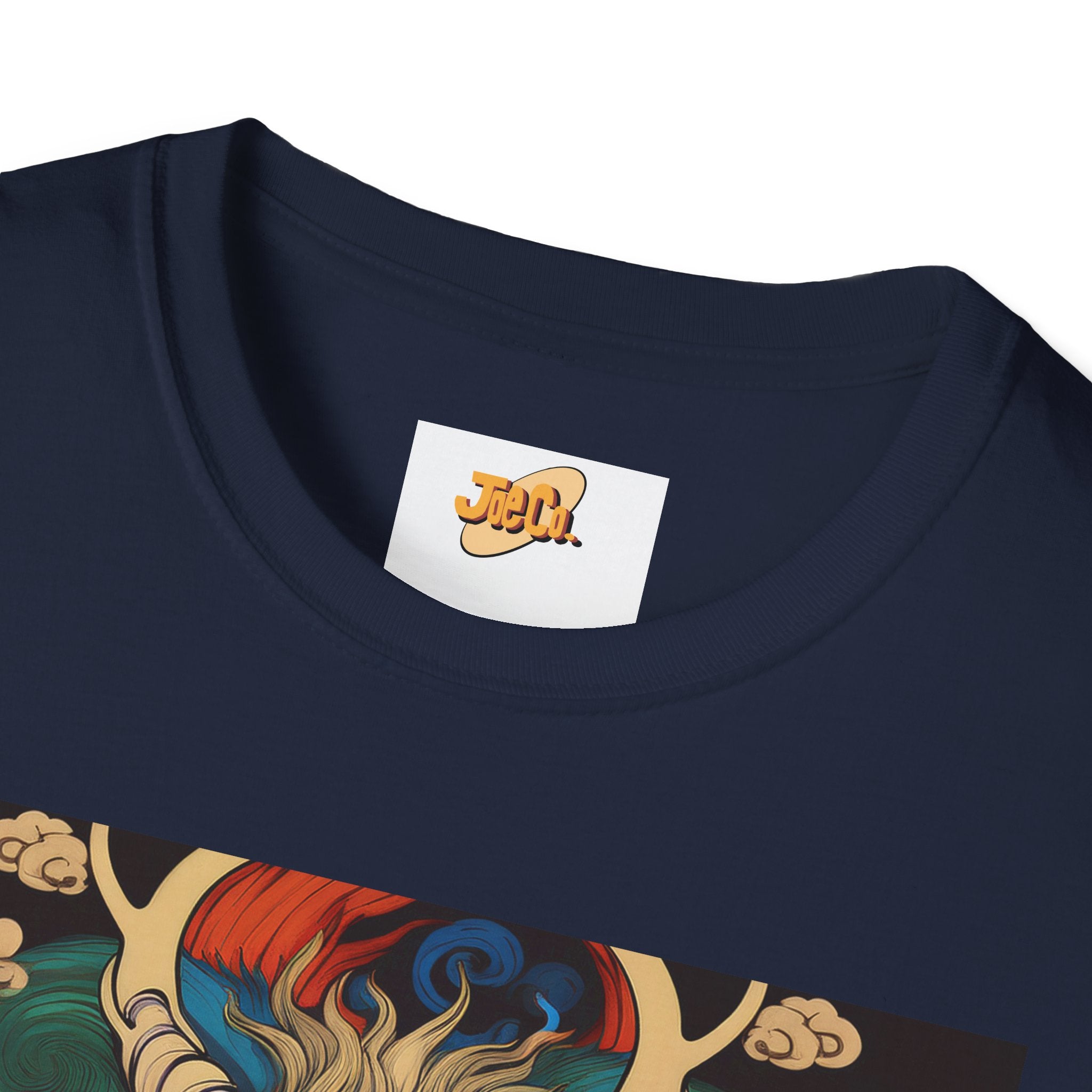 Dragon Koi Fusion T-Shirt — Vibrant Asian Mythical Dragon & Koi Art Tee