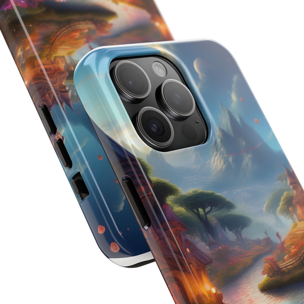 Tough Phone Case — Enchanted Pathway Fantasy Landscape