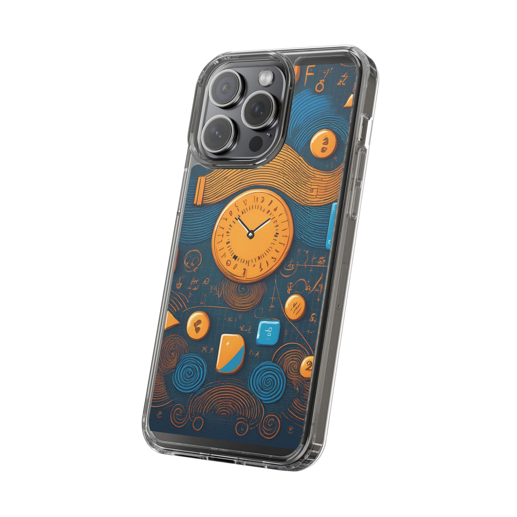 Clear Case — Abstract Clockwork Design Phone Case