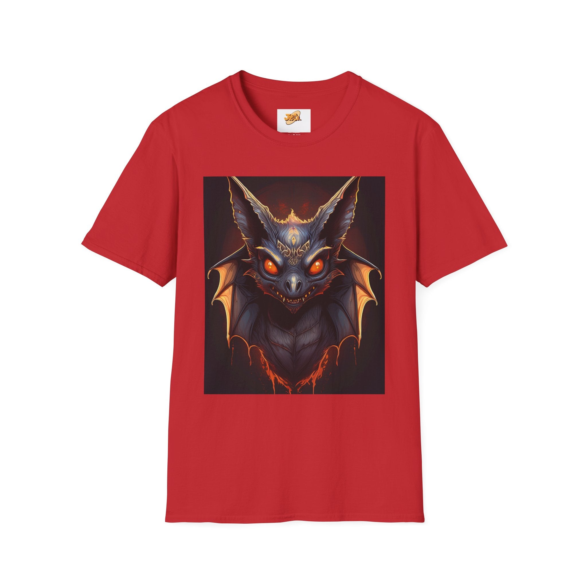 Demonic Bat Illustration T-Shirt