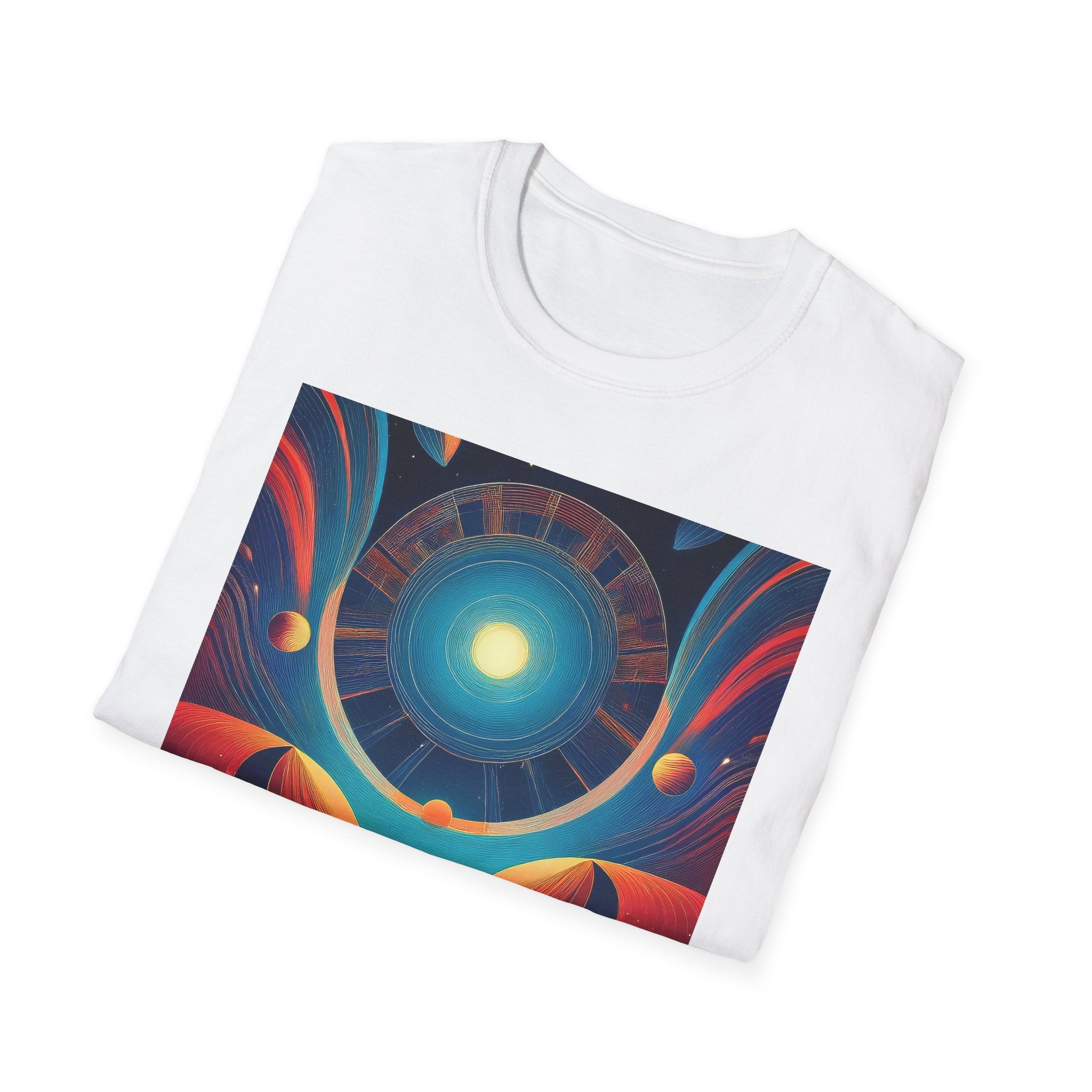 Psychedelic Cosmic Sunset T-Shirt