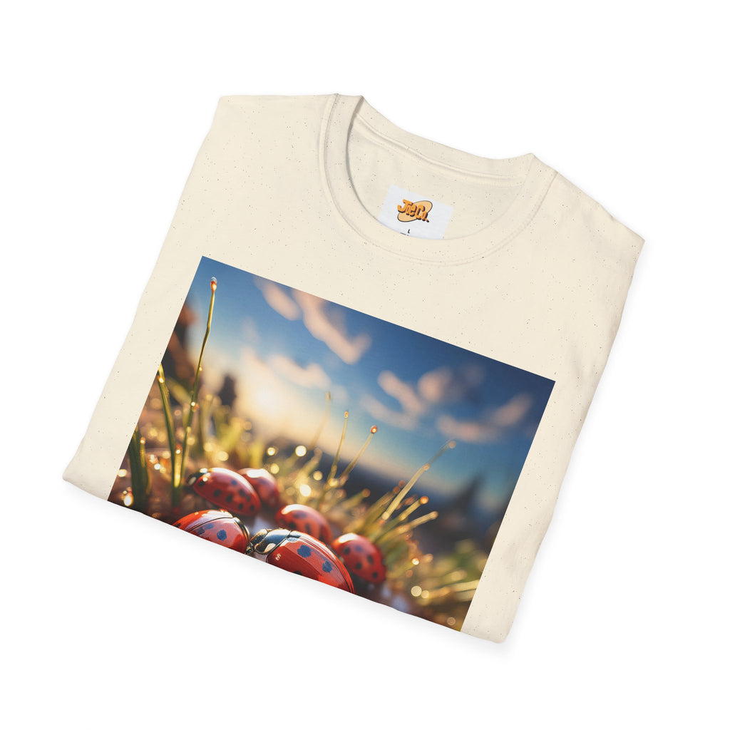 Ladybug Photo T-Shirt — Charming Nature Graphic Tee