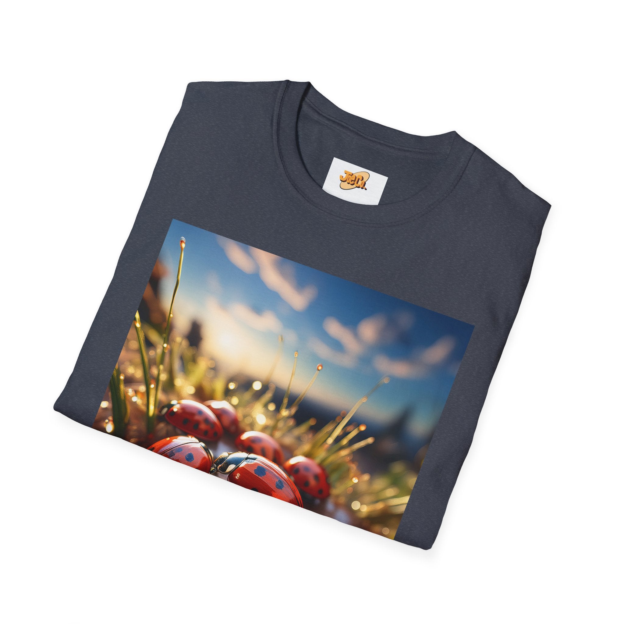 Ladybug Photo T-Shirt — Charming Nature Graphic Tee