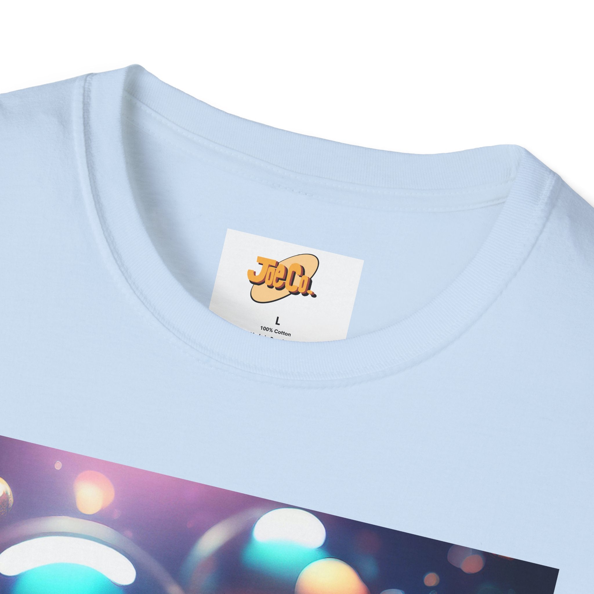 Bubble Galaxy T-Shirt — Colorful 3D Bubble Art Tee