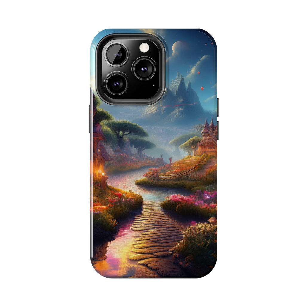 Tough Phone Case — Enchanted Pathway Fantasy Landscape
