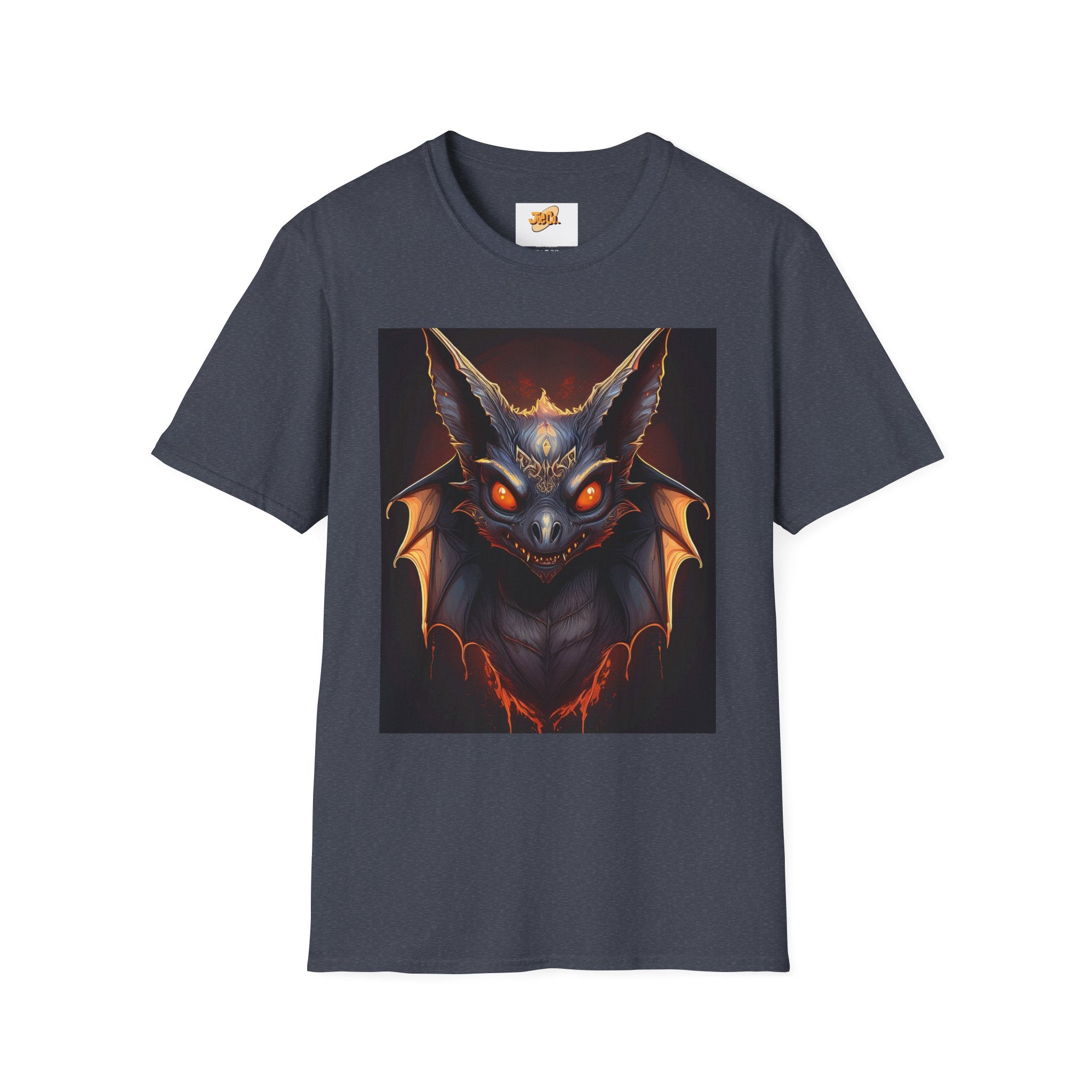Demonic Bat Illustration T-Shirt