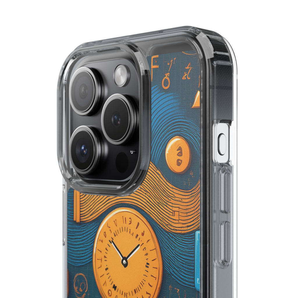 Clear Case — Abstract Clockwork Design Phone Case