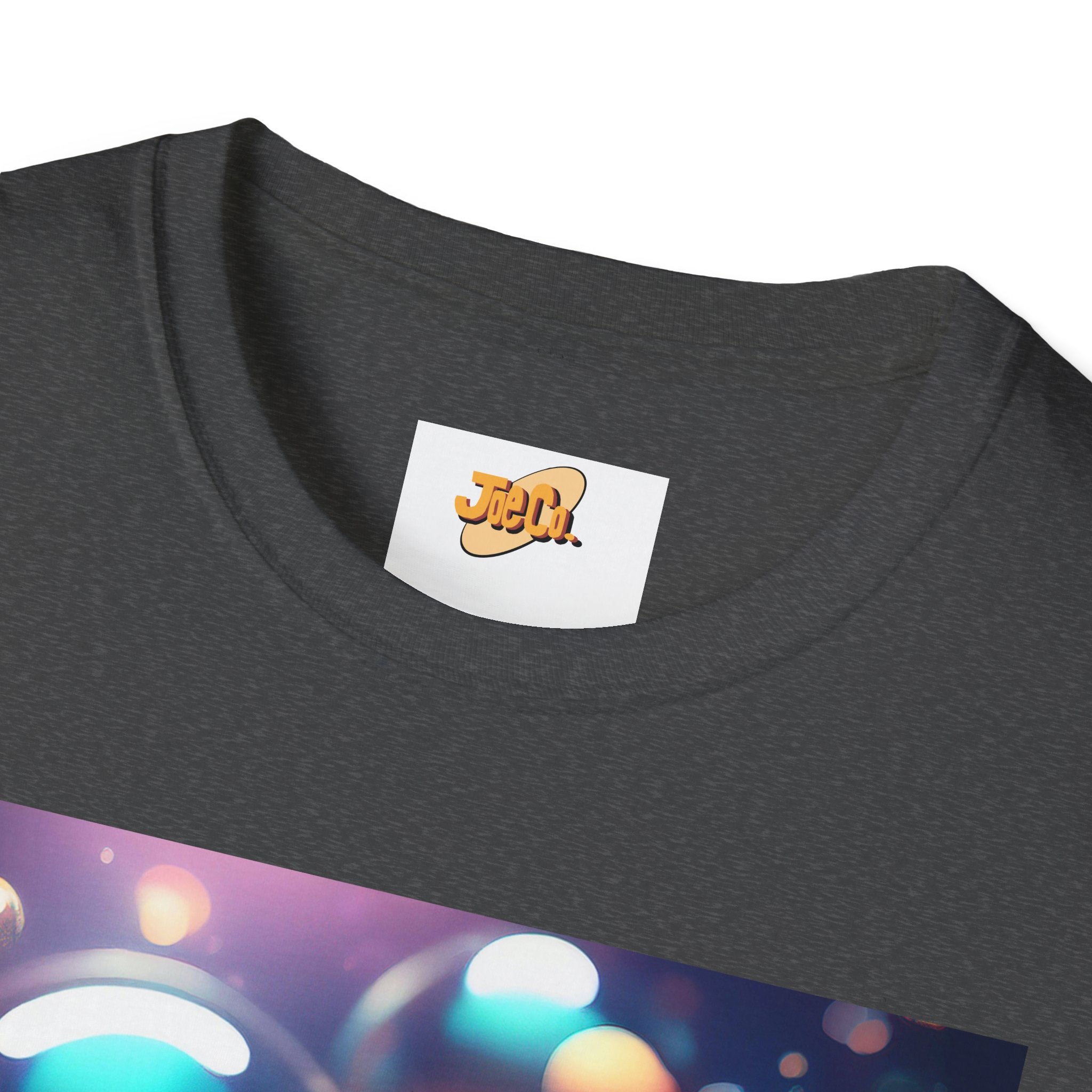 Bubble Galaxy T-Shirt — Colorful 3D Bubble Art Tee