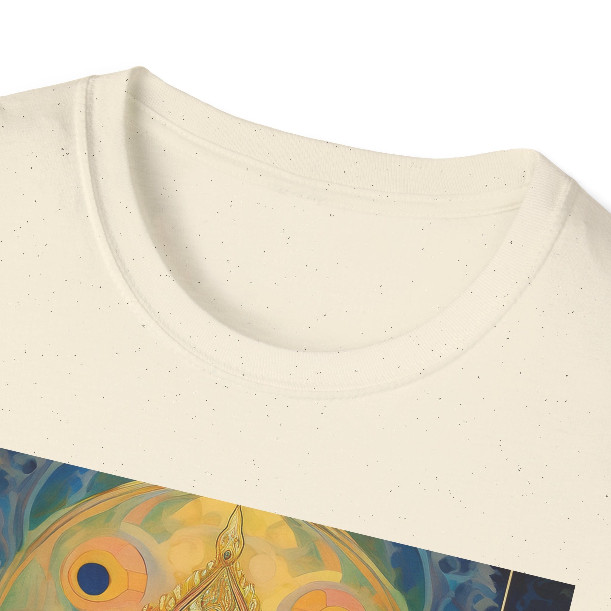 Buddha Sanctuary Art T-Shirt — Meditative Temple Graphic Tee