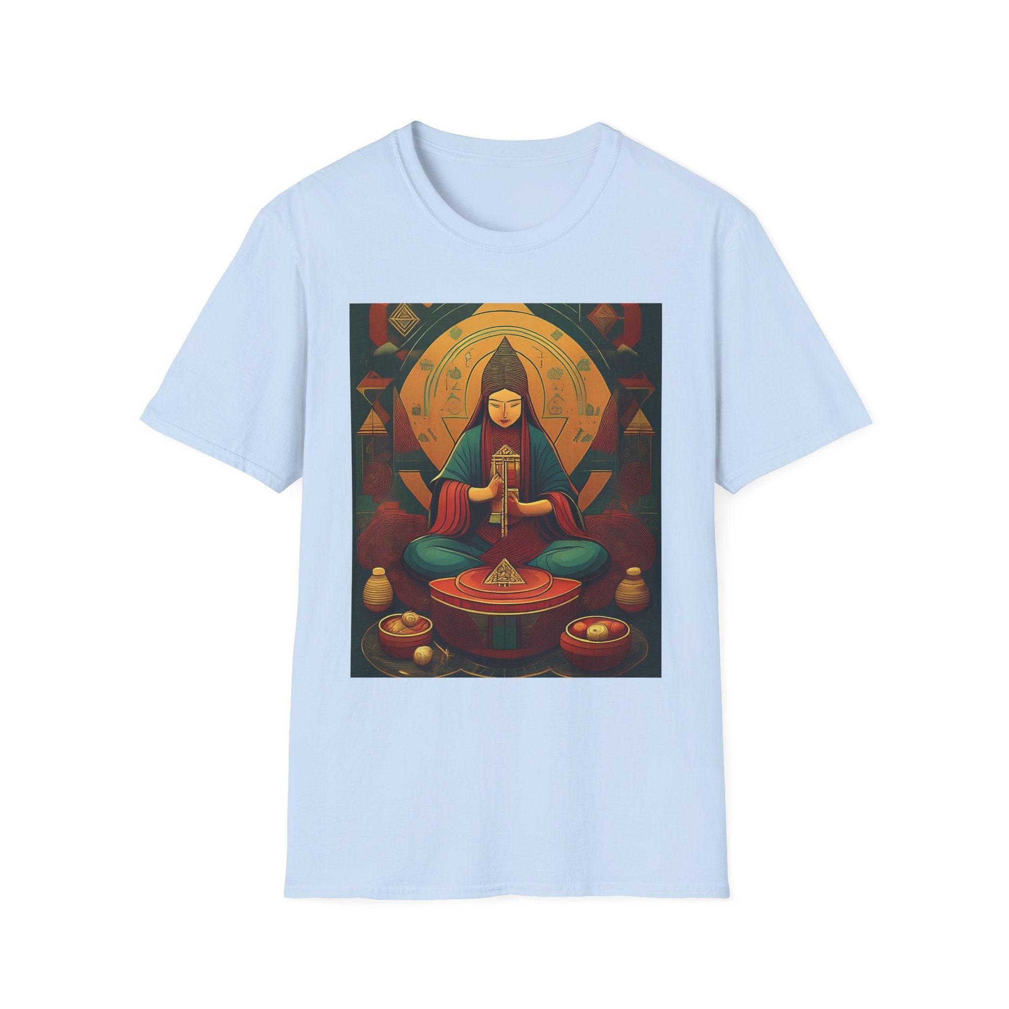 Goddess Ritual T-Shirt — Meditation, Sacred Altar Art Tee