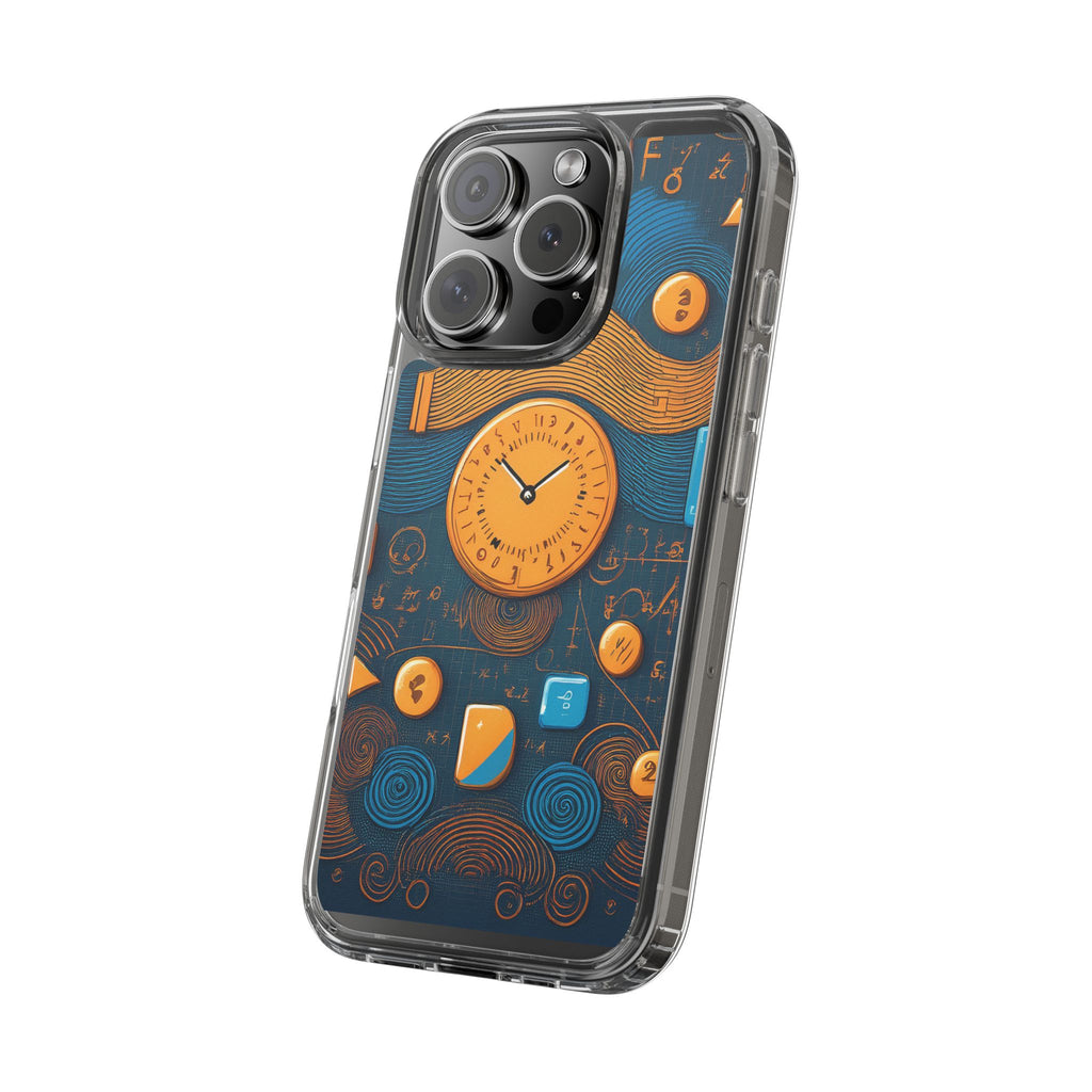 Clear Case — Abstract Clockwork Design Phone Case
