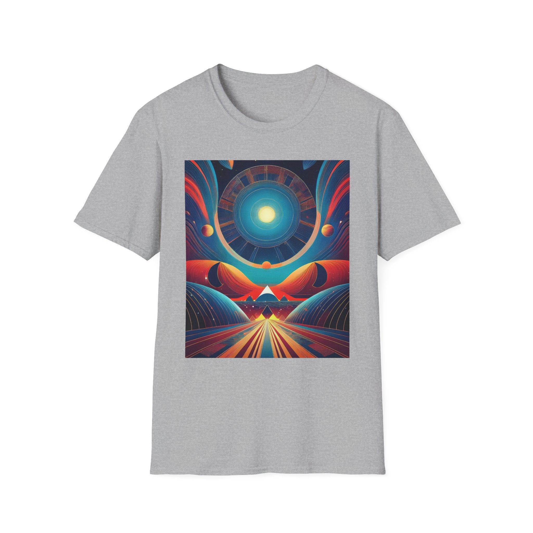 Psychedelic Cosmic Sunset T-Shirt