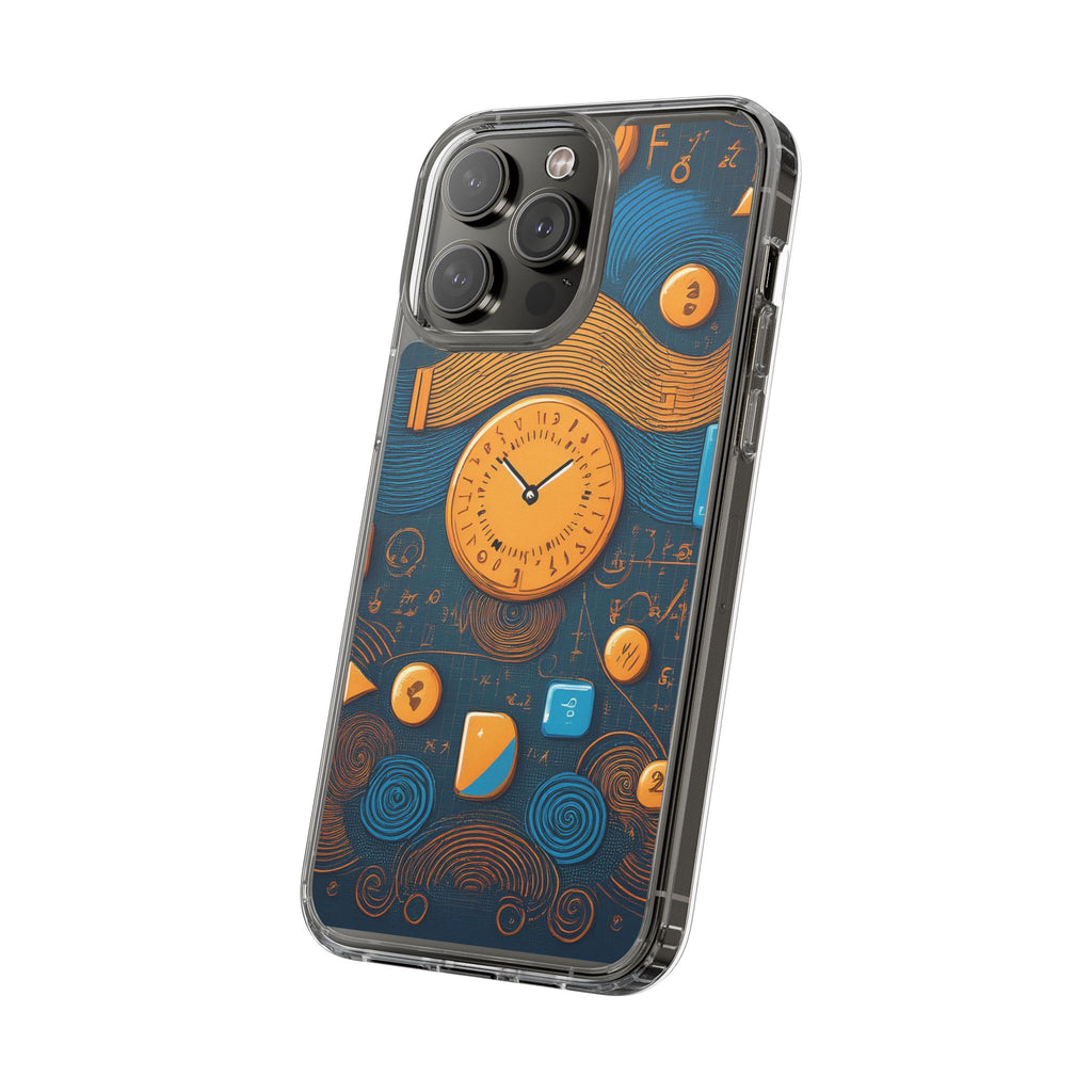 Clear Case — Abstract Clockwork Design Phone Case