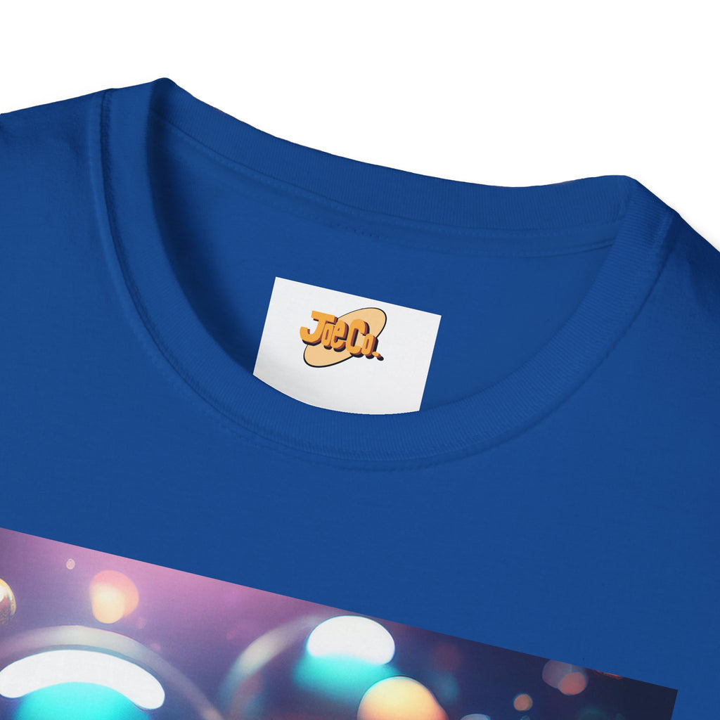Bubble Galaxy T-Shirt — Colorful 3D Bubble Art Tee