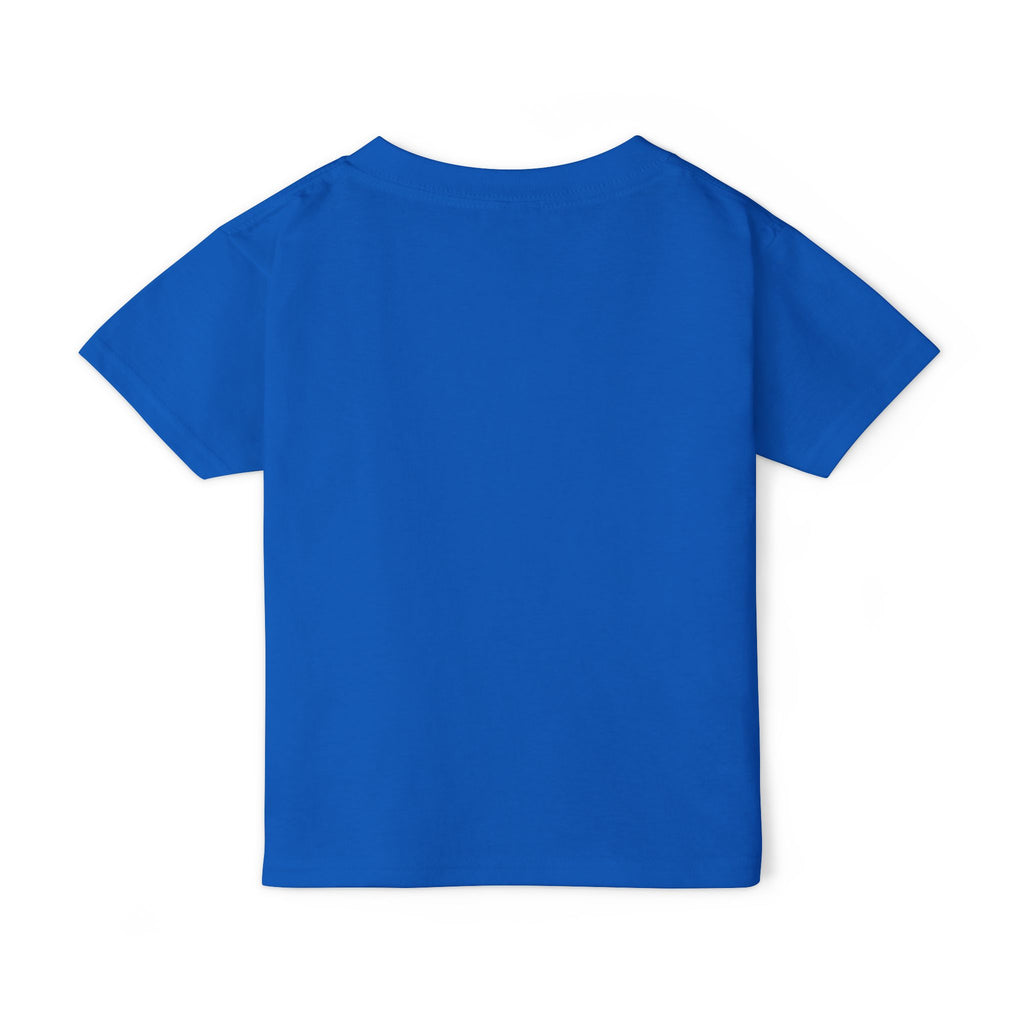 Toddler T-Shirt — Colorful Paw Prints at Sunset