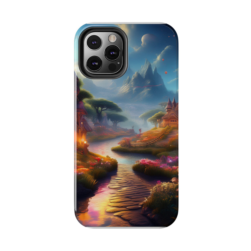 Tough Phone Case — Enchanted Pathway Fantasy Landscape