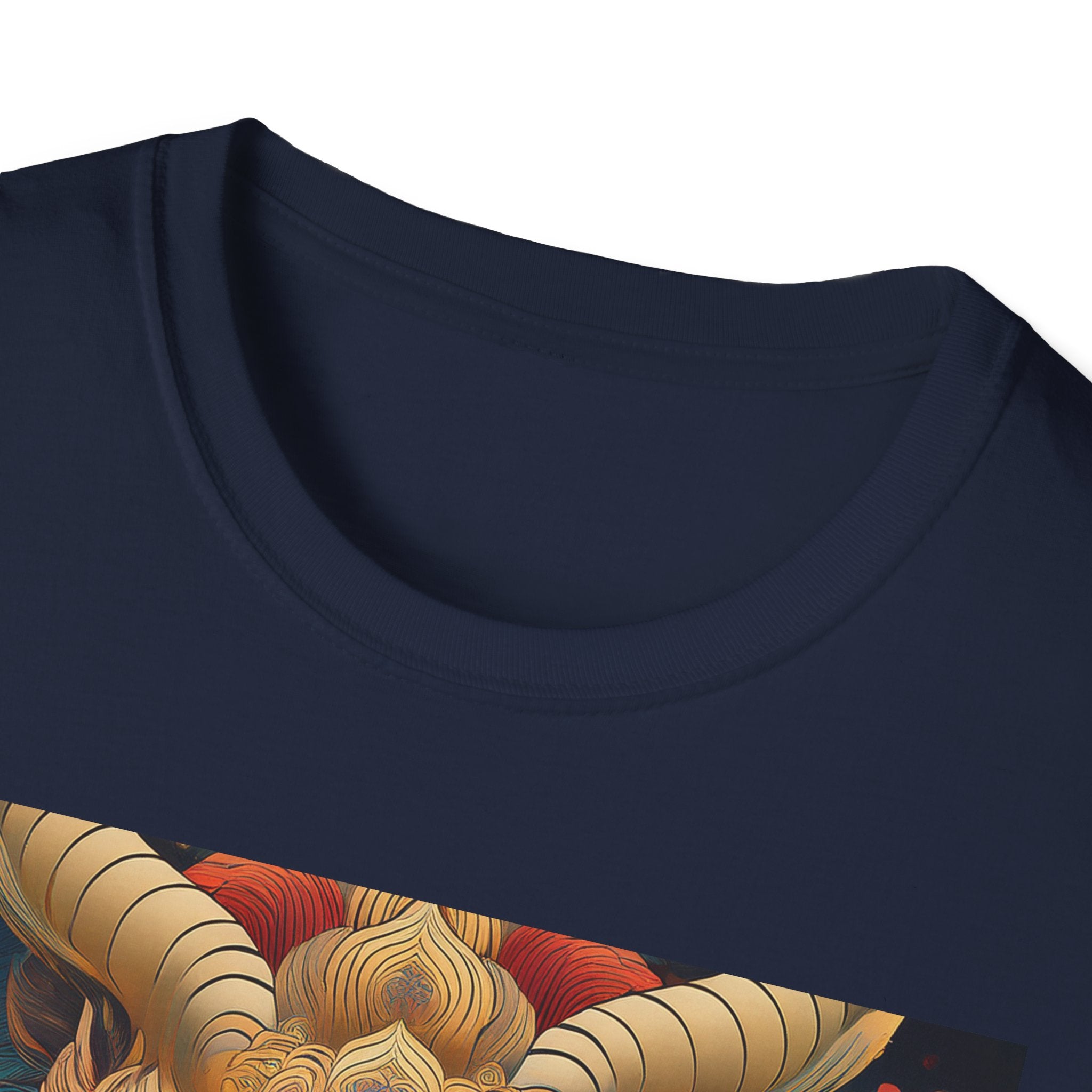 Dragon Mask T-Shirt — Asian Mythic Dragon Art Tee