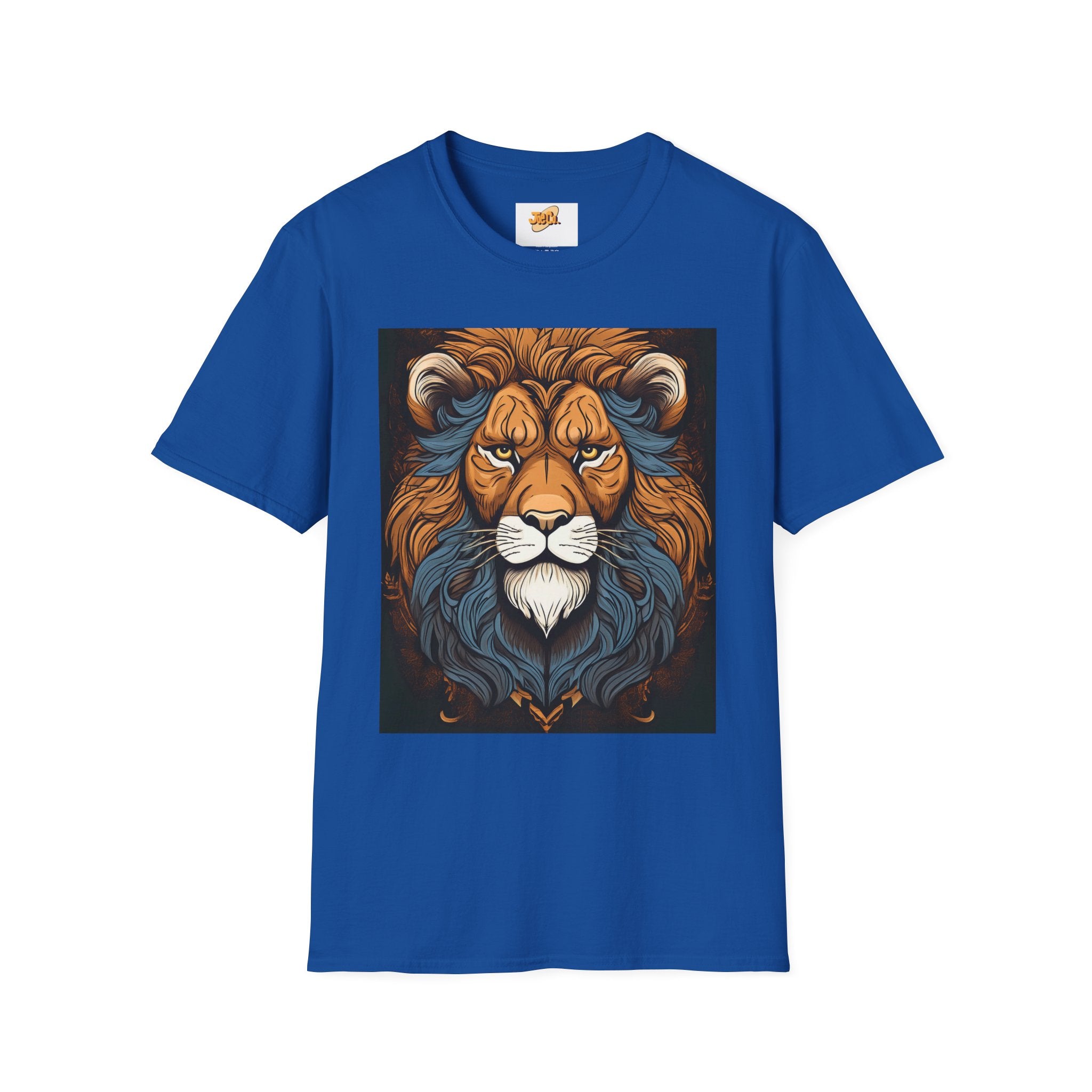 Majestic Lion Graphic T-Shirt — Bold Vintage Mane Artwork