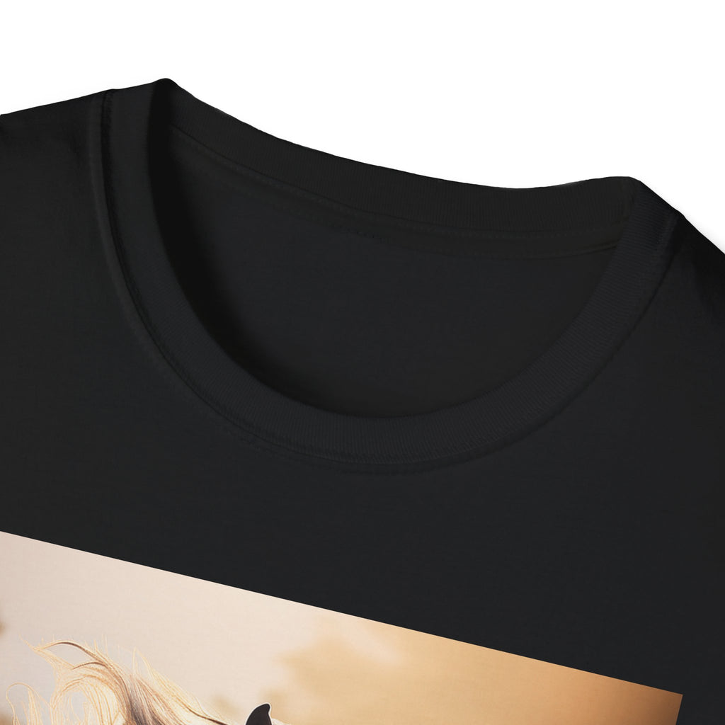 Sunlit Stallion Graphic T-Shirt