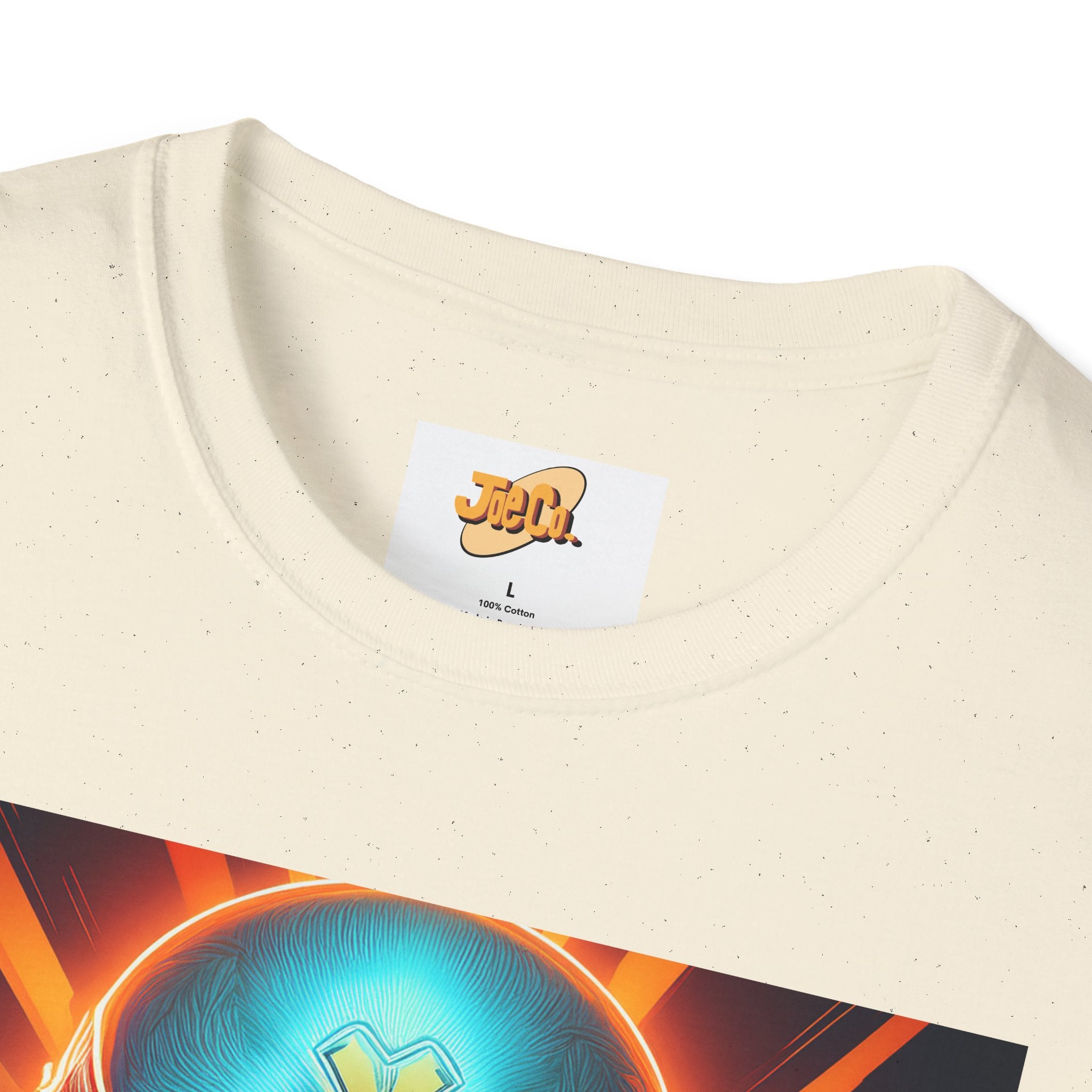 Mystic Raven Graphic T-Shirt — Neon Bird Art Tee