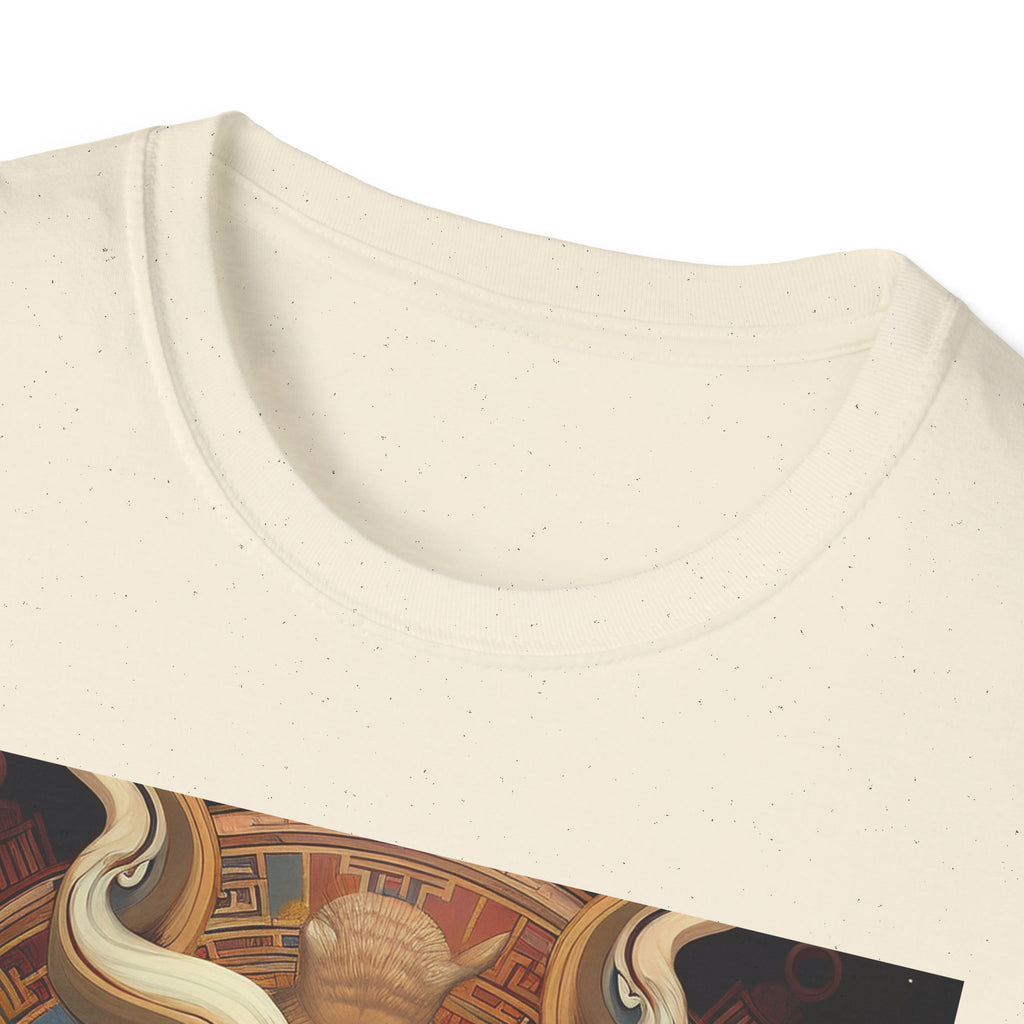 Mythic Beast T-Shirt — Vintage Lion, Ram & Fox Art Tee