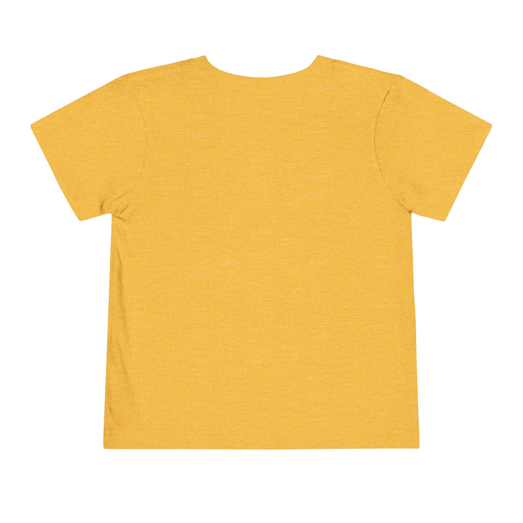 Easter Bunny Toddler Tee — Cute Bunny with Eggs Graphic Shirt