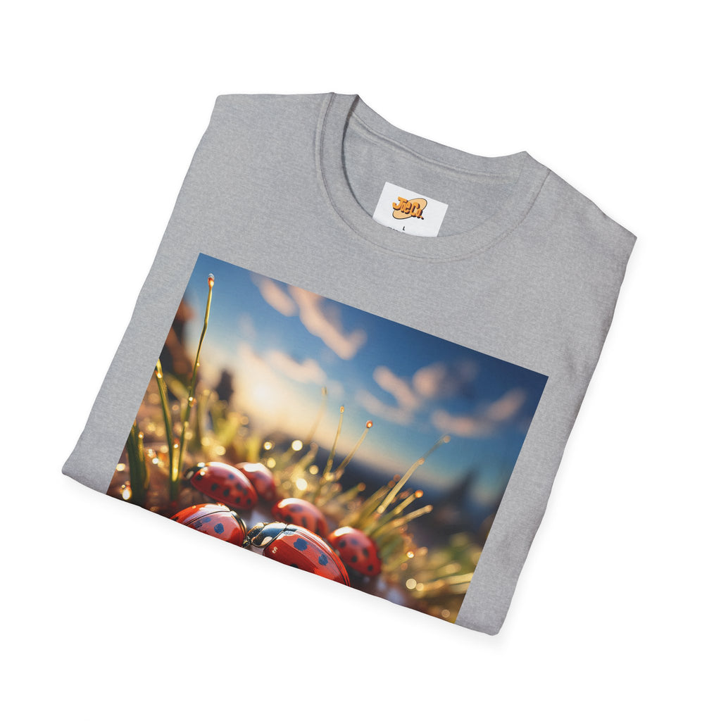 Ladybug Photo T-Shirt — Charming Nature Graphic Tee