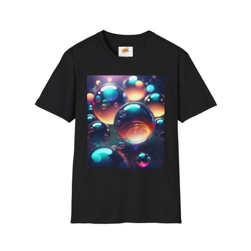 Bubble Galaxy T-Shirt — Colorful 3D Bubble Art Tee
