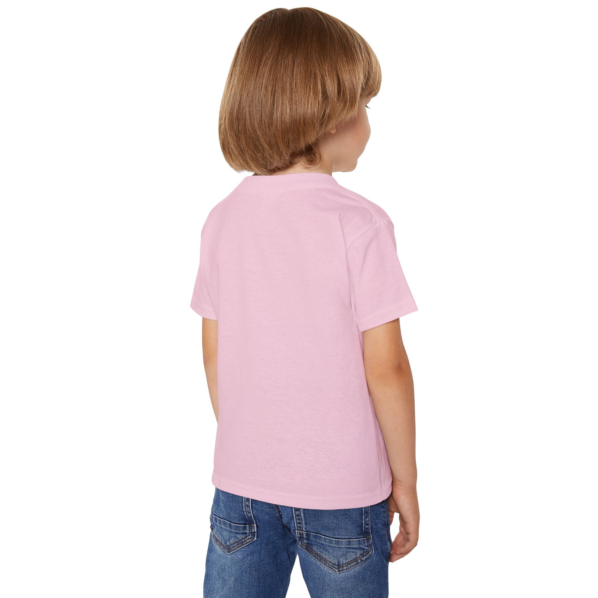 Toddler T-Shirt — Colorful Paw Prints at Sunset