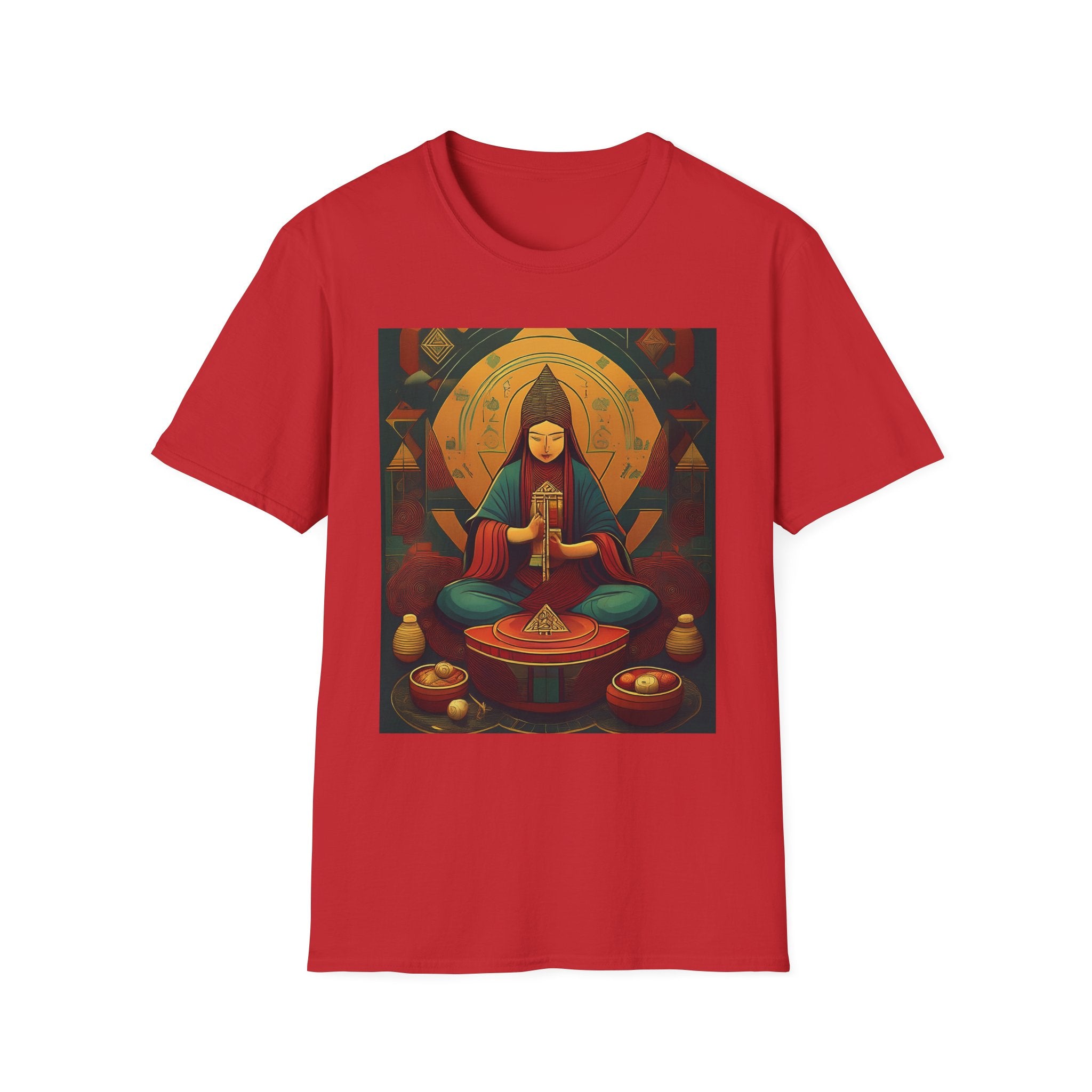 Goddess Ritual T-Shirt — Meditation, Sacred Altar Art Tee