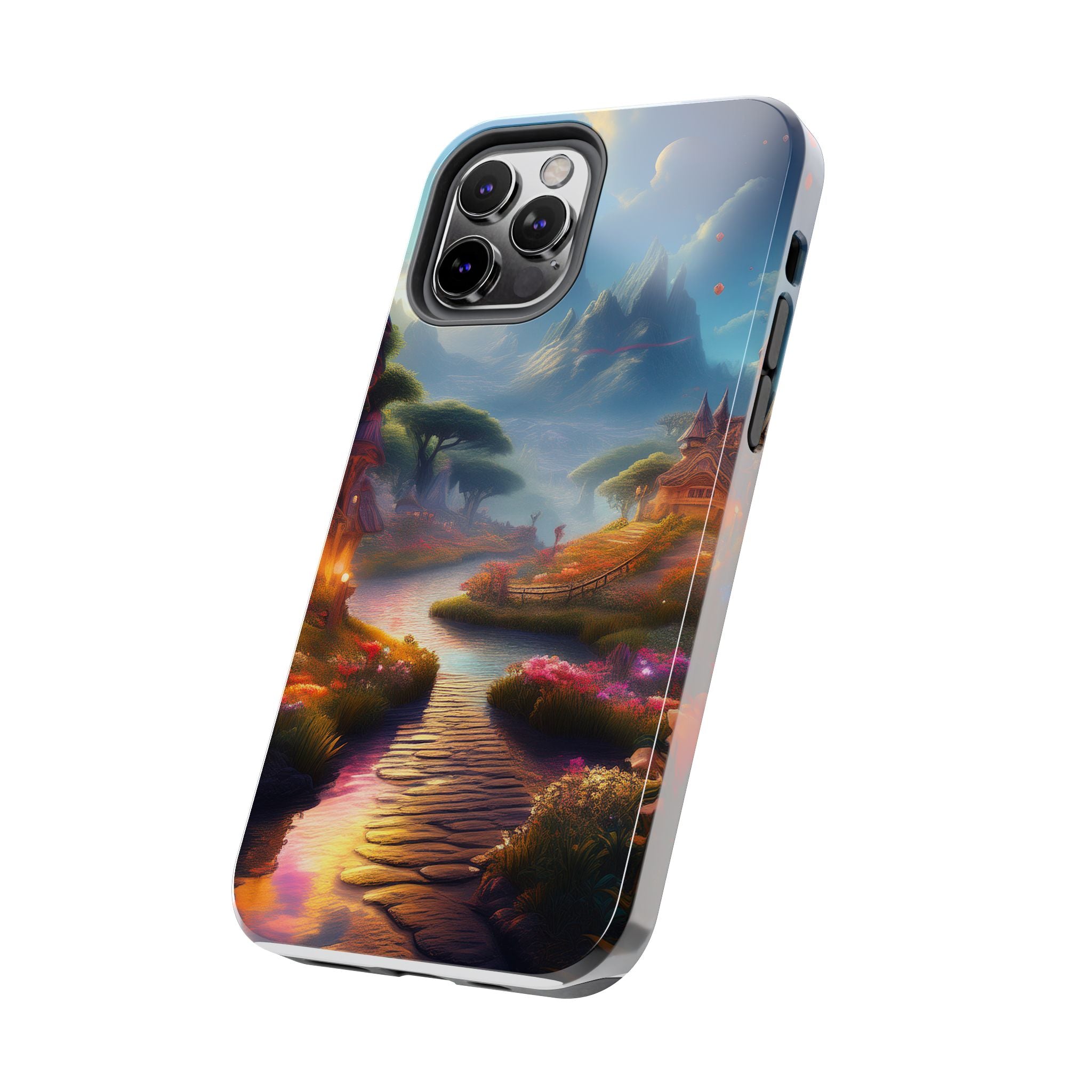 Tough Phone Case — Enchanted Pathway Fantasy Landscape