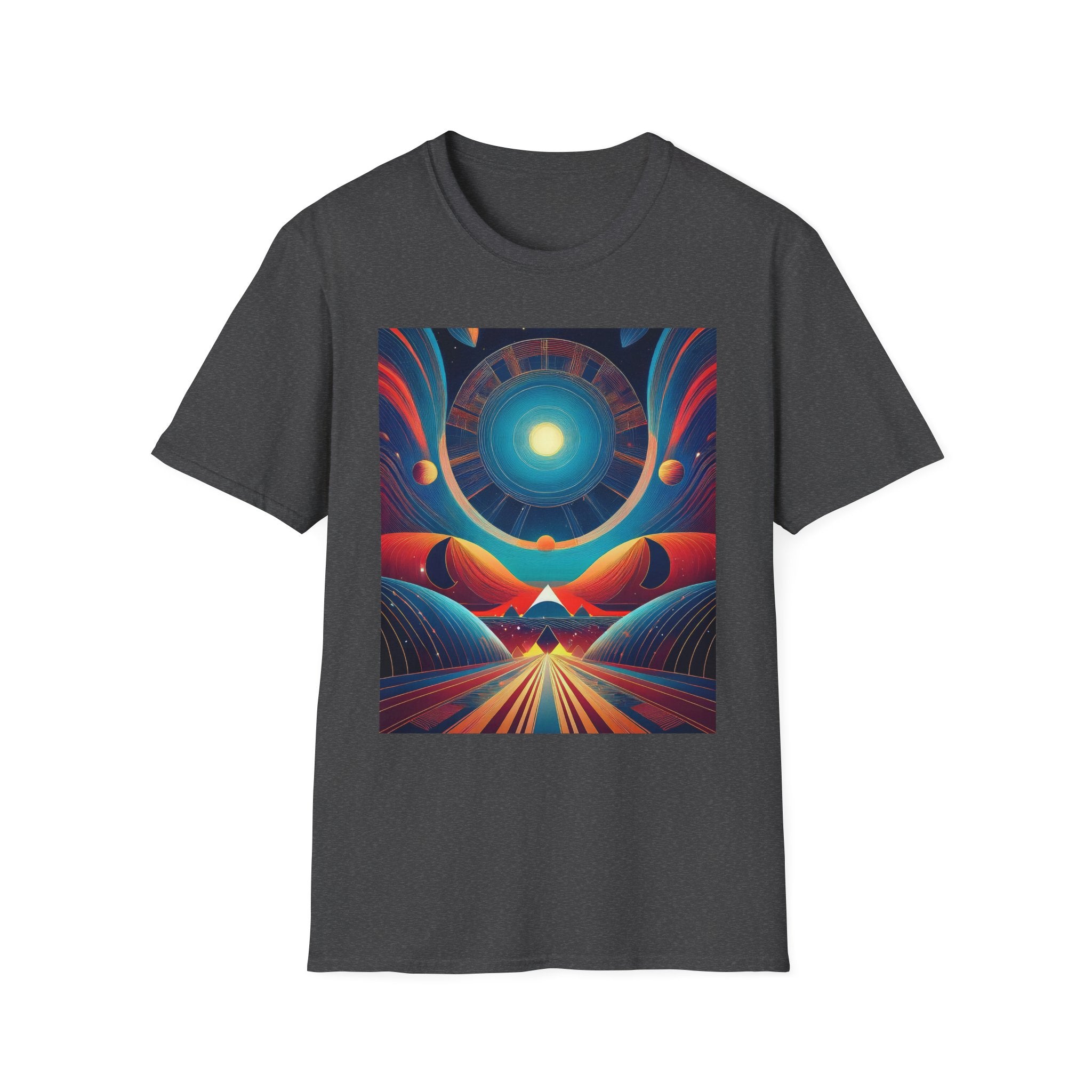 Psychedelic Cosmic Sunset T-Shirt