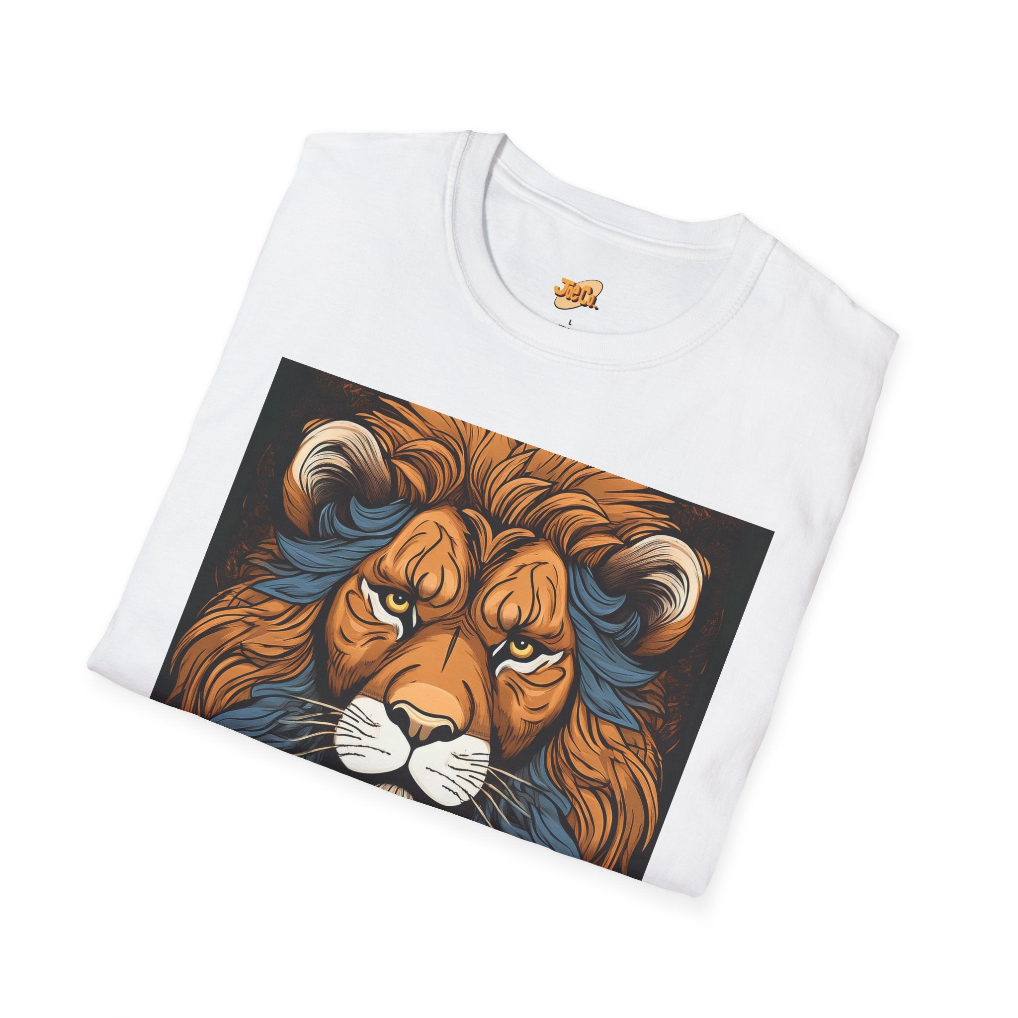 Majestic Lion Graphic T-Shirt — Bold Vintage Mane Artwork