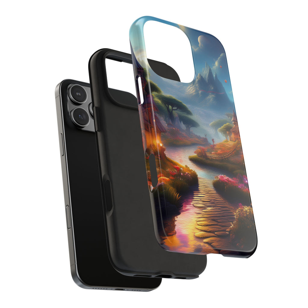 Tough Phone Case — Enchanted Pathway Fantasy Landscape