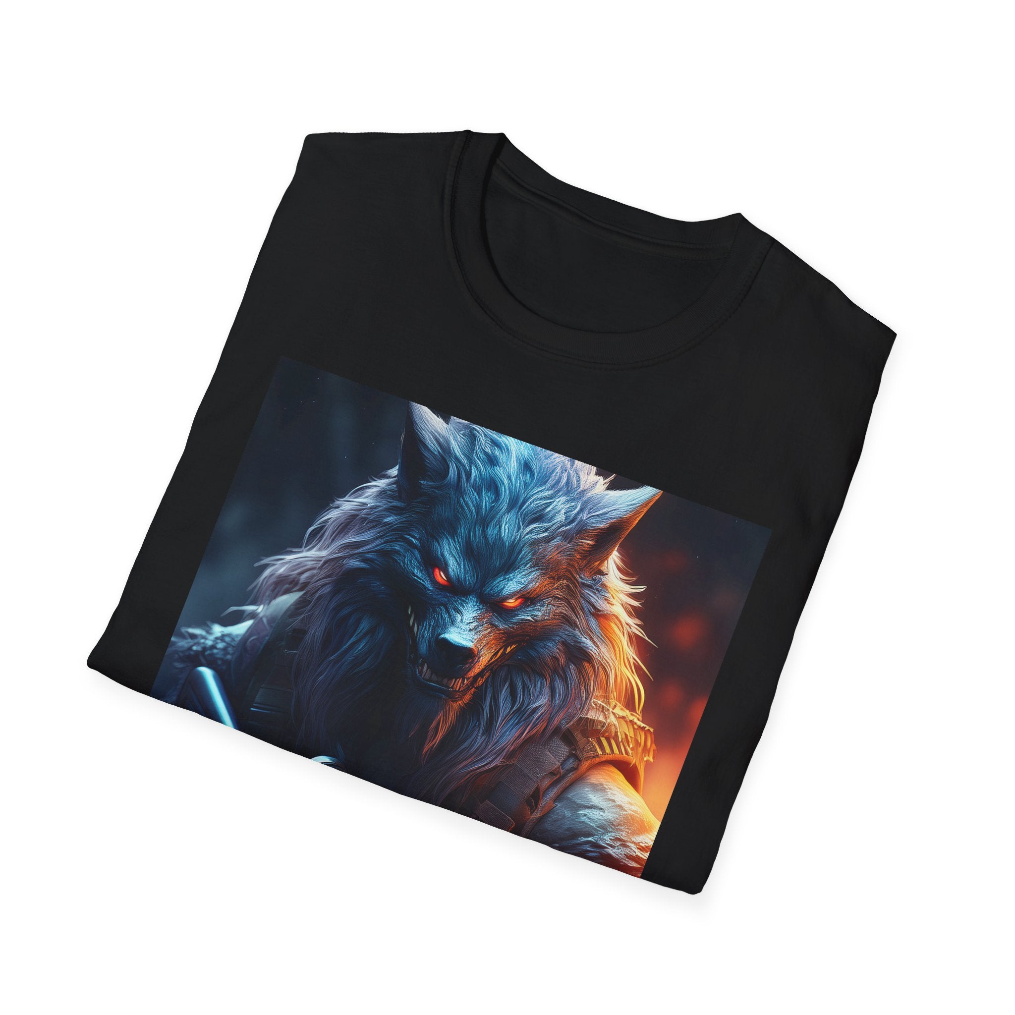Wolf Sniper T-Shirt — Tactical Werewolf Gaming Tee