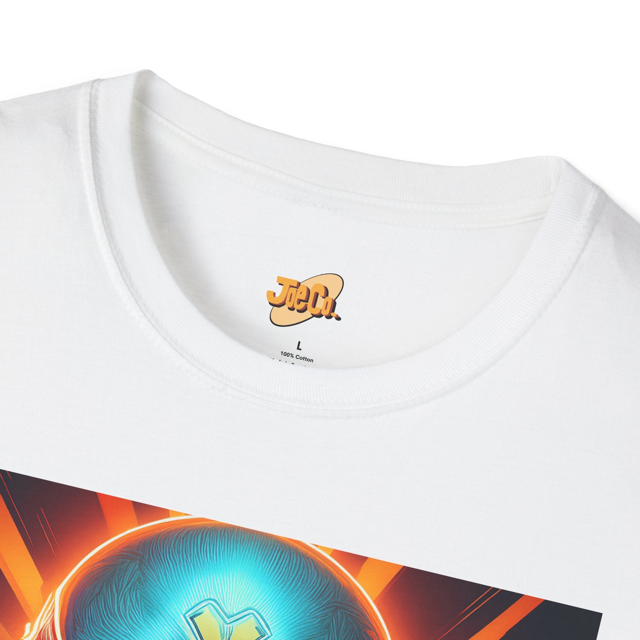 Mystic Raven Graphic T-Shirt — Neon Bird Art Tee