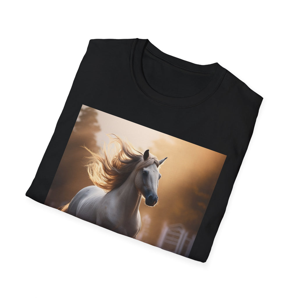 Sunlit Stallion Graphic T-Shirt