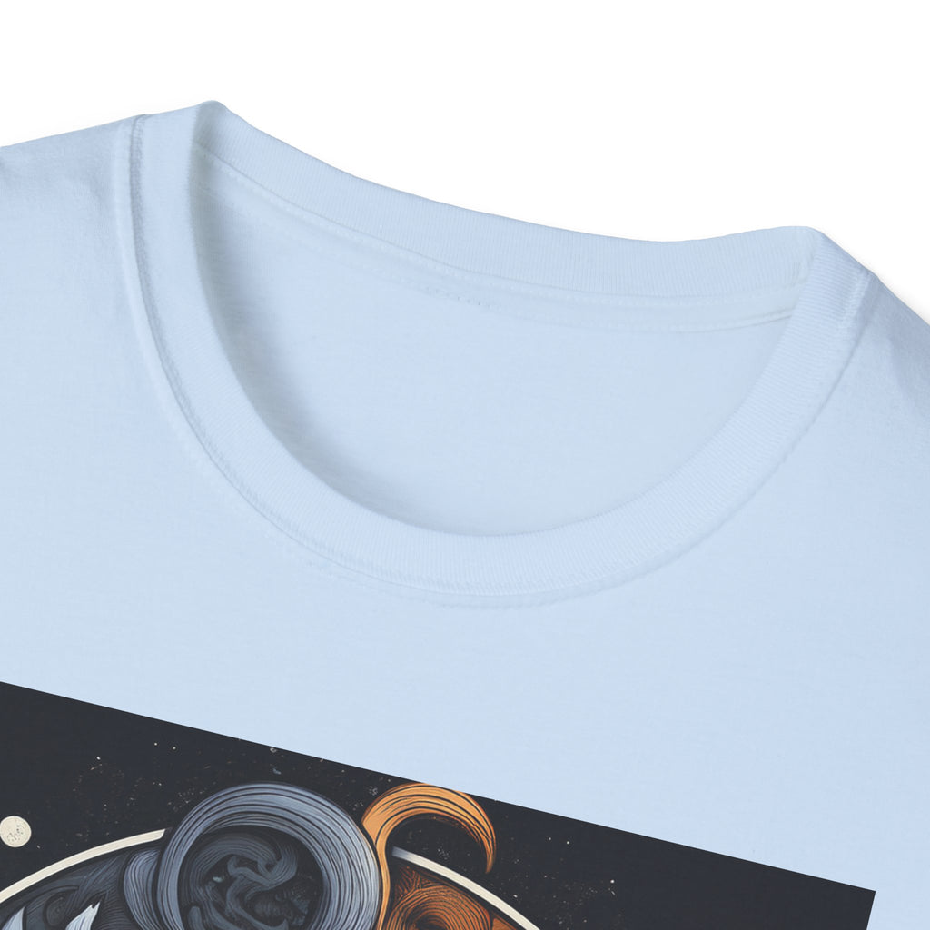 Yin Yang Dragon T-Shirt – Fire & Ice Balance Graphic Tee