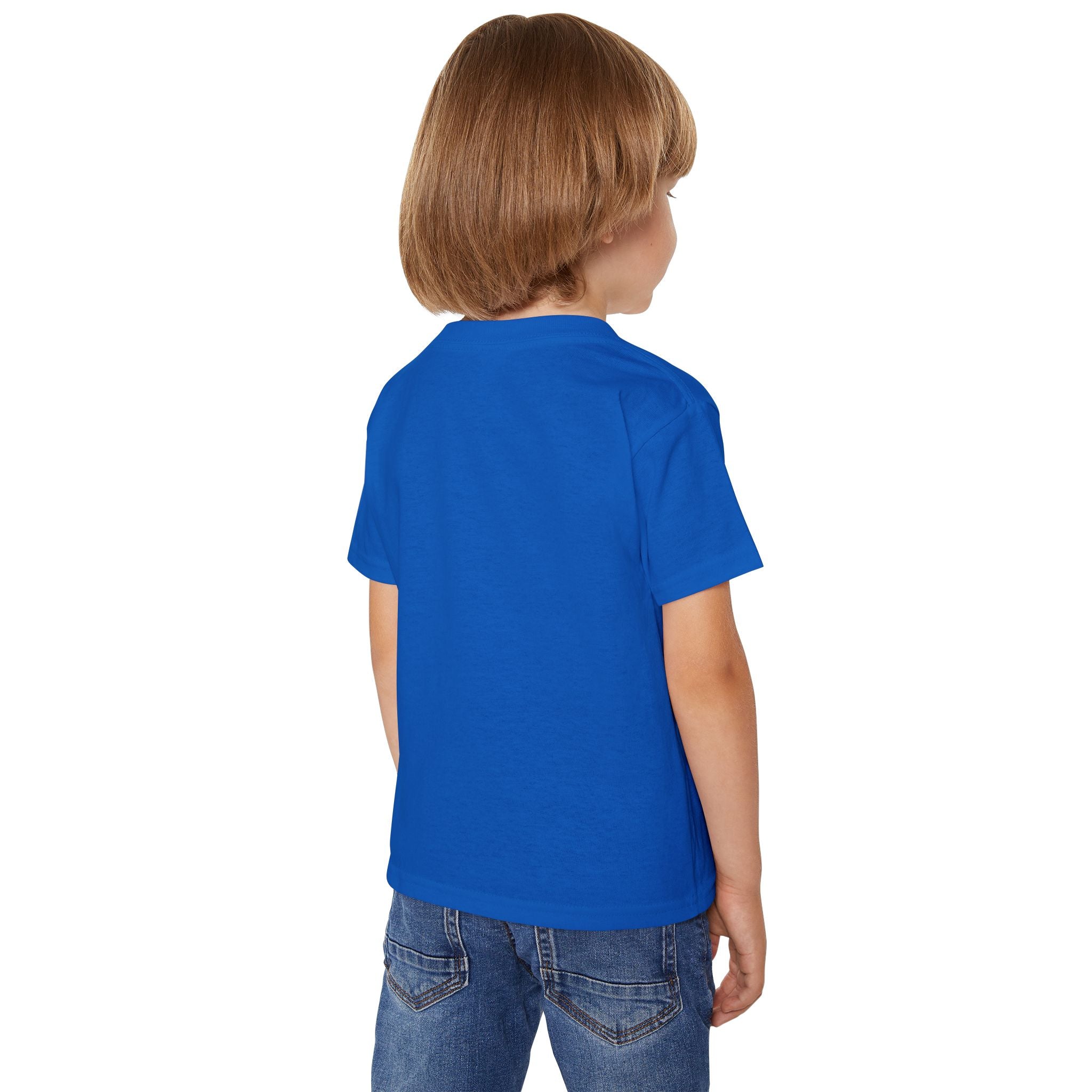 Toddler T-Shirt — Colorful Paw Prints at Sunset