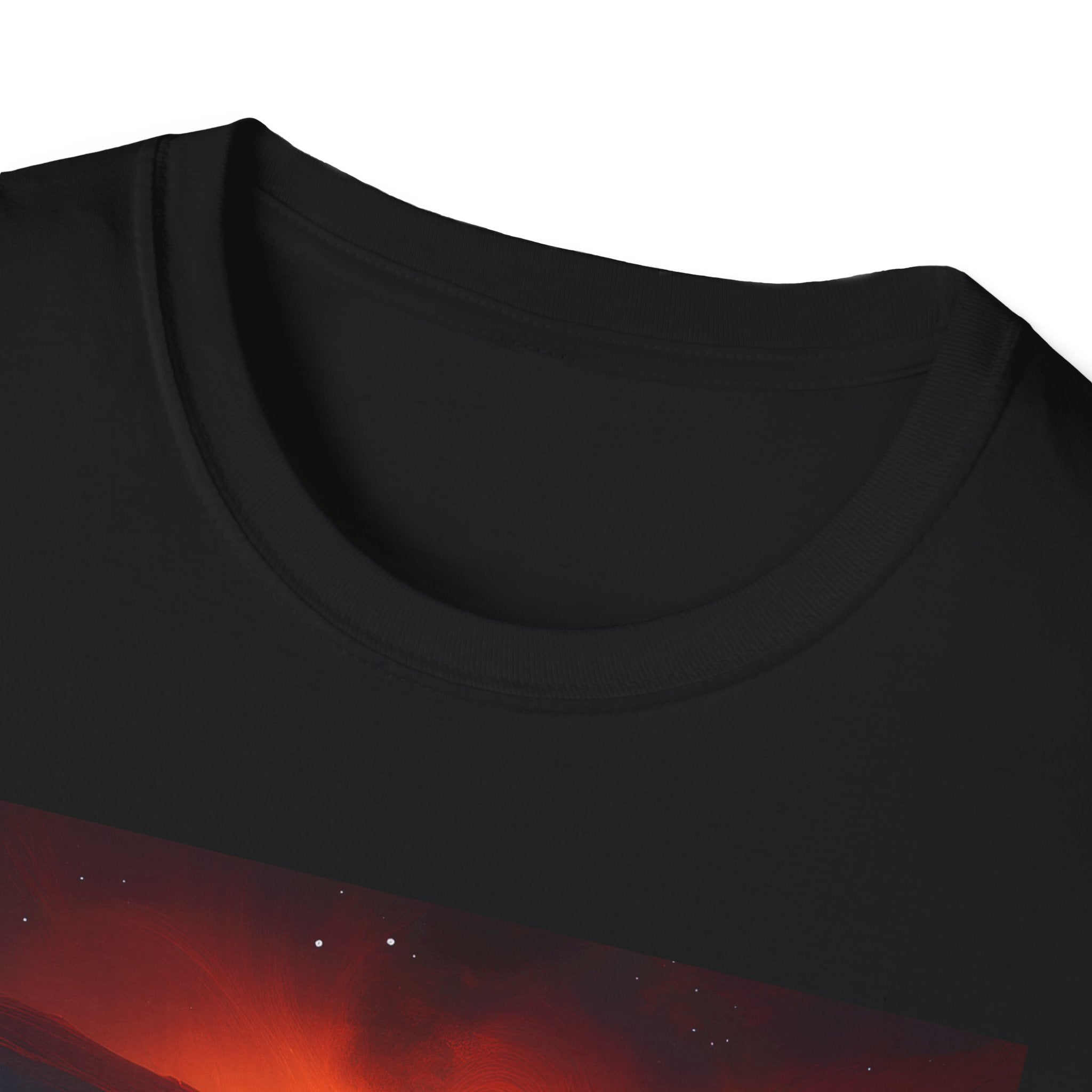 Red Moon Landscape T‑Shirt