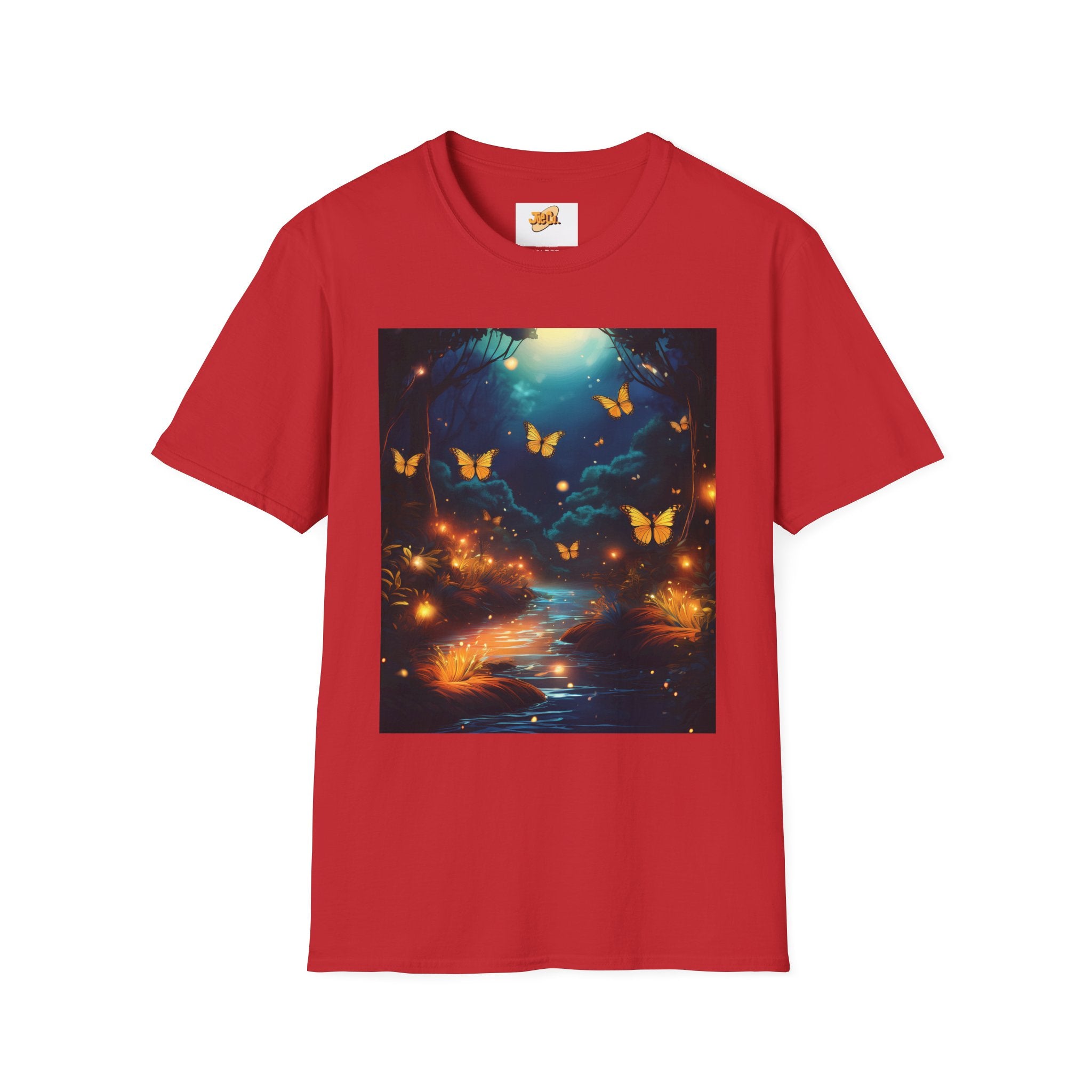 Butterfly Night T-Shirt — Enchanted Forest Glow Tee