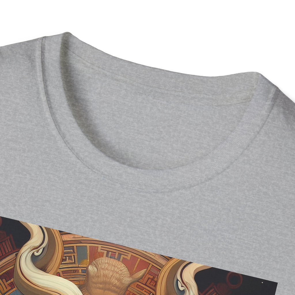 Mythic Beast T-Shirt — Vintage Lion, Ram & Fox Art Tee