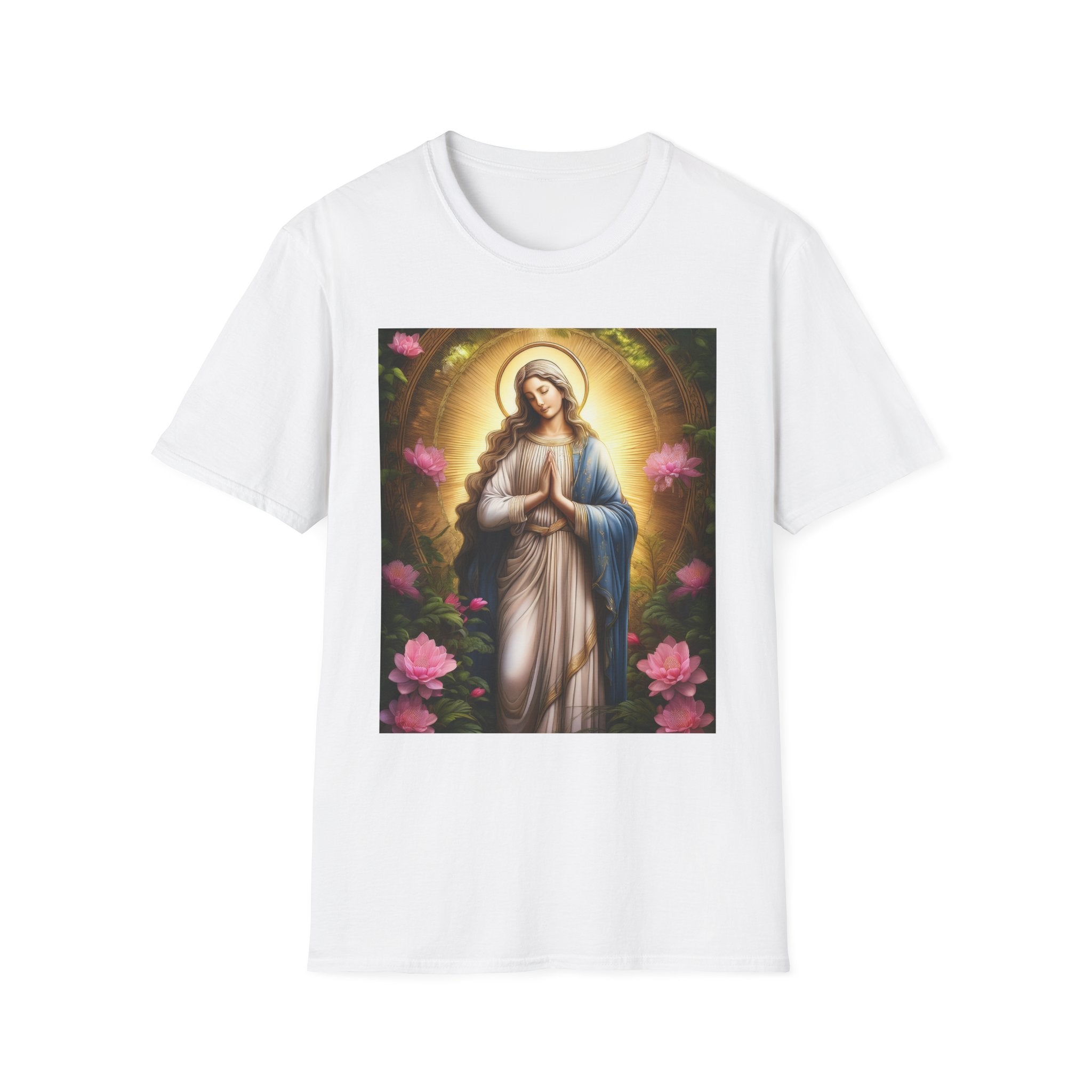 Our Lady of Guadalupe Graphic T-Shirt — Vintage Marian Religious Tee