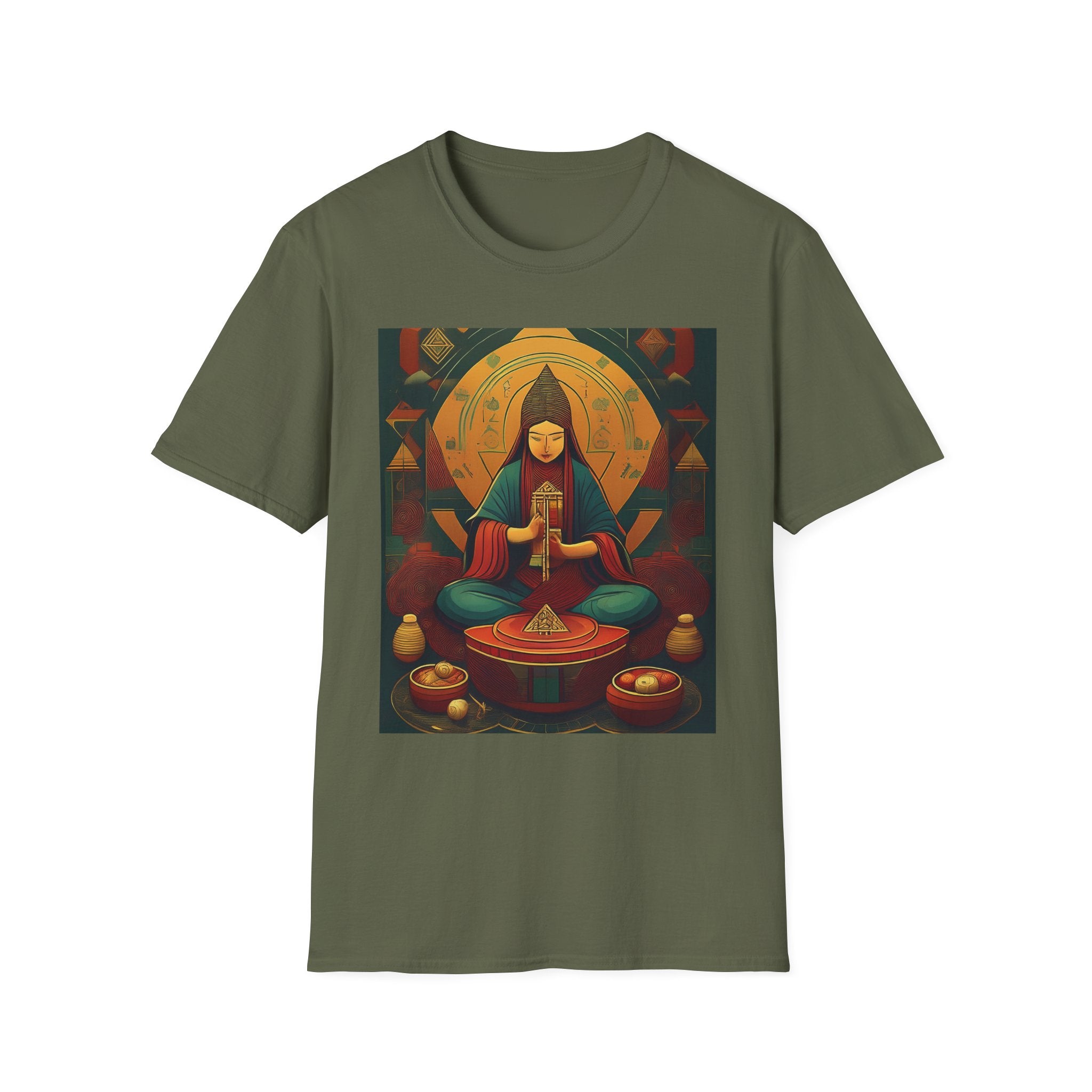 Goddess Ritual T-Shirt — Meditation, Sacred Altar Art Tee